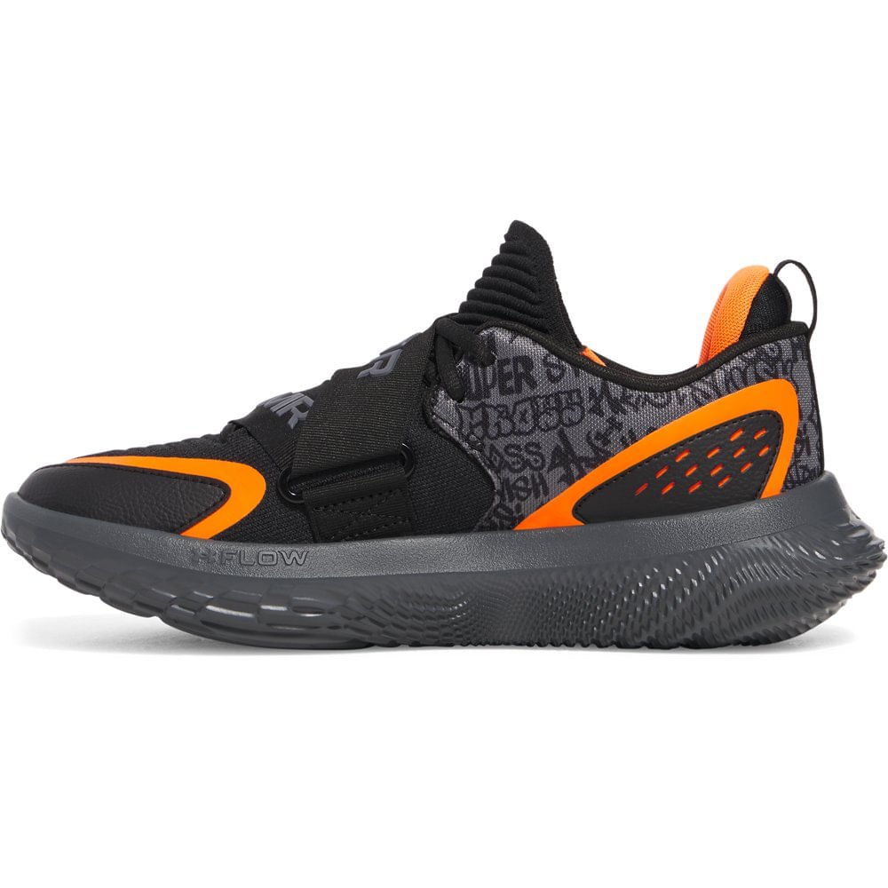 Tênis de Basquete Under Armour Flow Futr X 4 Preto 4
