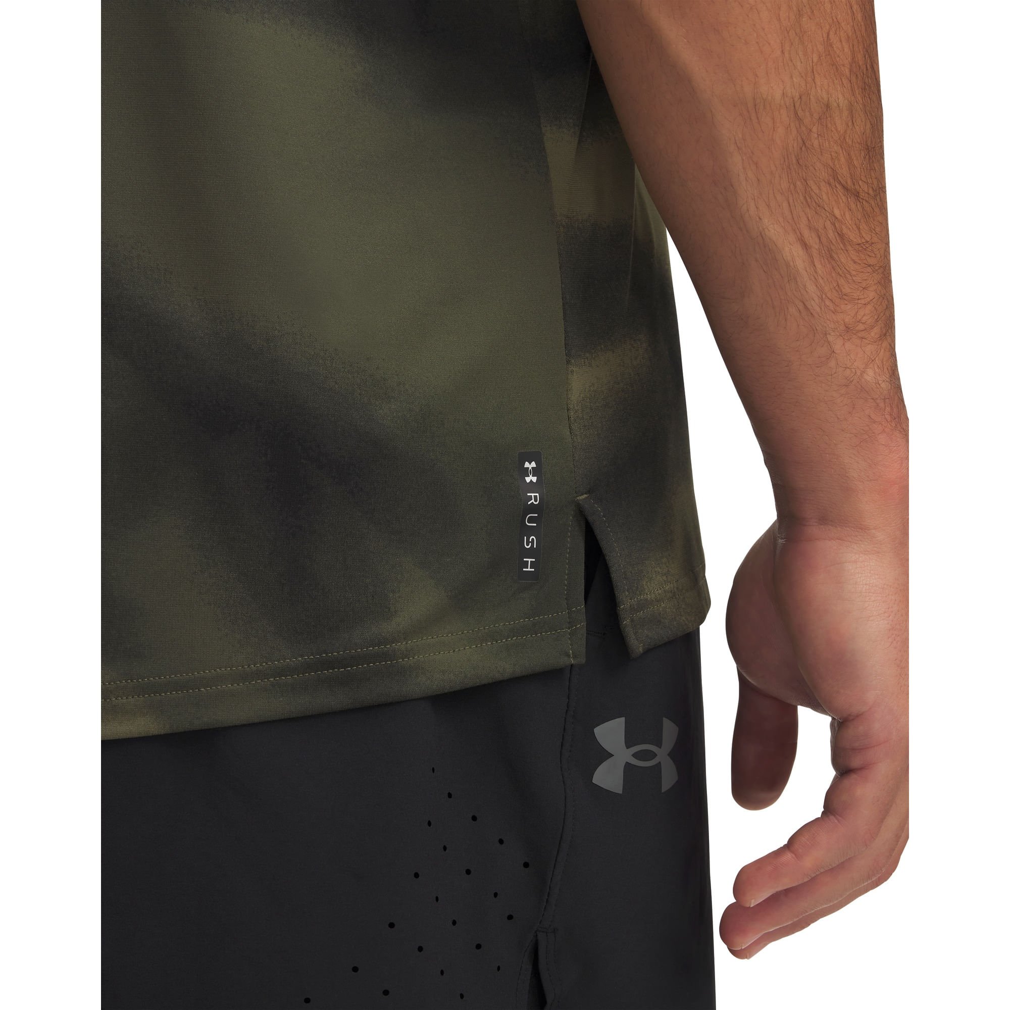 Camiseta de Treino Under Armour Vanish Energy Masculina Verde 3