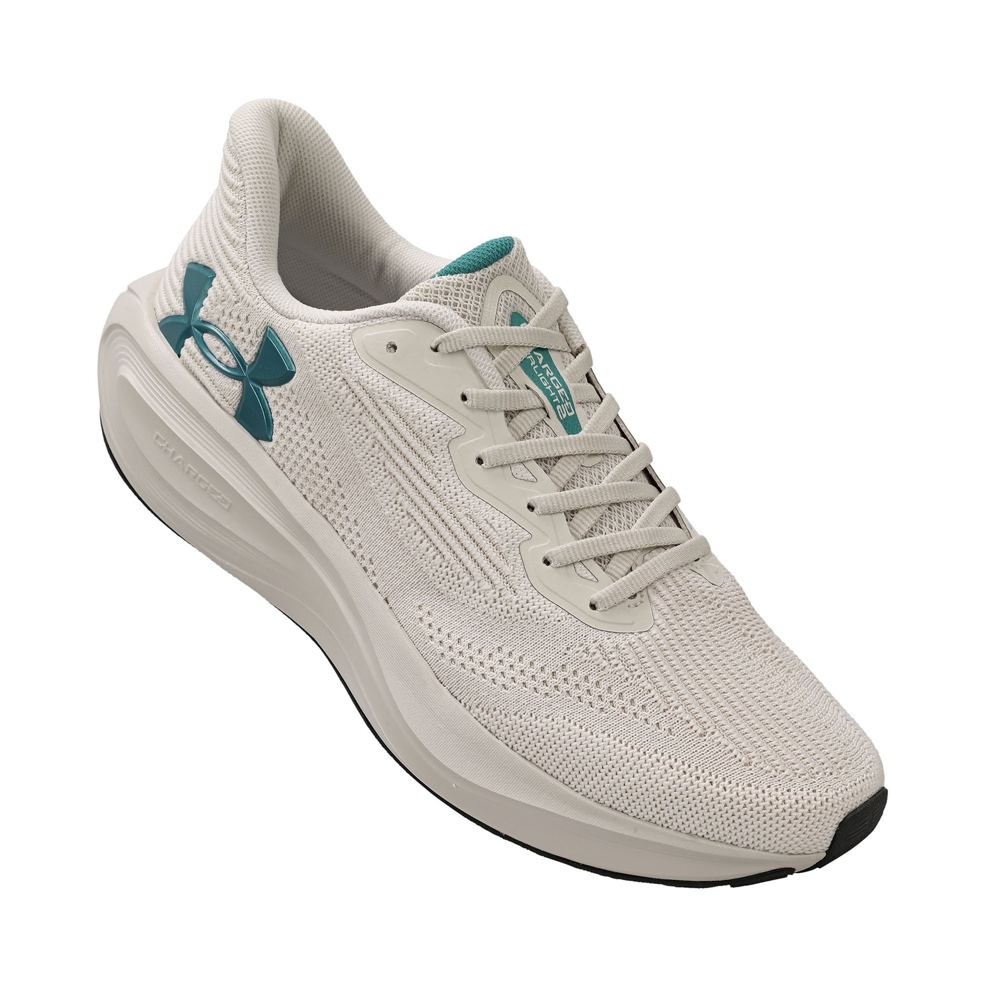 Tênis de Corrida Under Armour Starlight 2 Bege 3