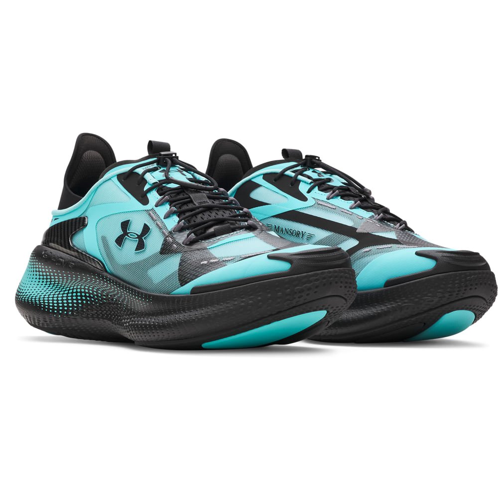 Tênis Sporstyle Under Armour Echo x Mansory Preto/Azul 3