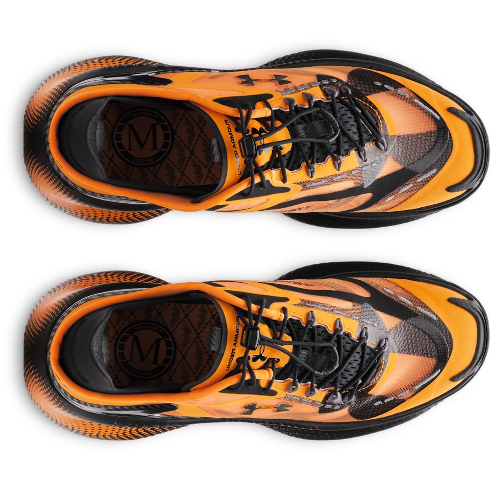Tênis Sporstyle Under Armour Echo x Mansory Preto/Laranja 4
