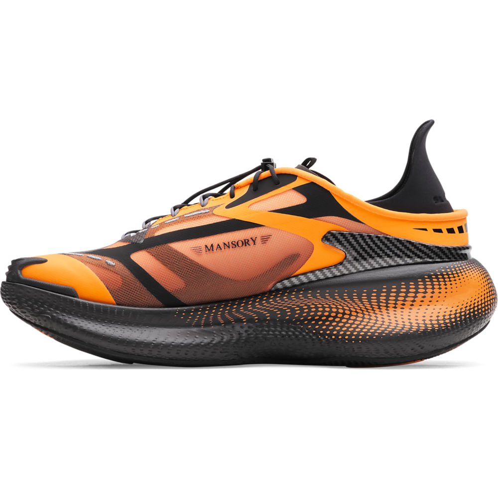 Tênis Sporstyle Under Armour Echo x Mansory Preto/Laranja 5