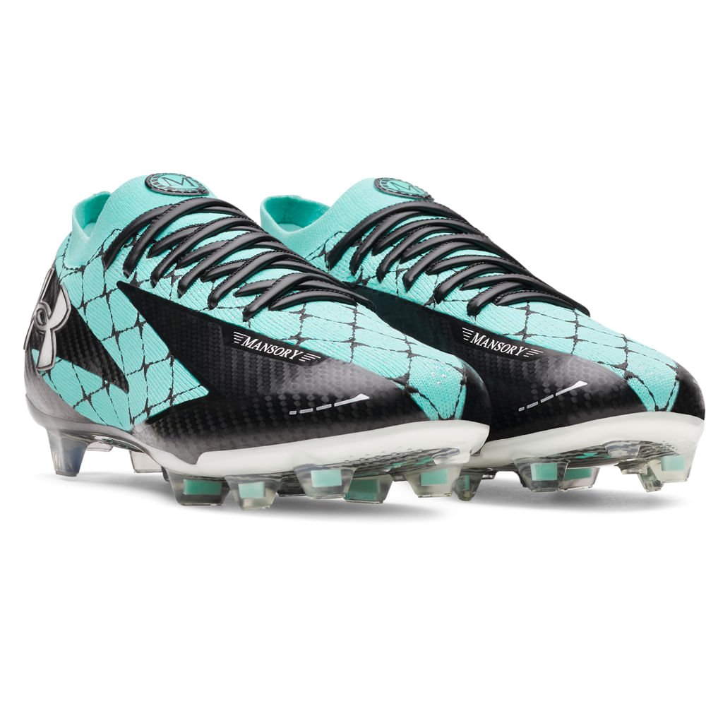 Chuteira de Futebol Under Armour Shadow Elite Mansory Azul 2