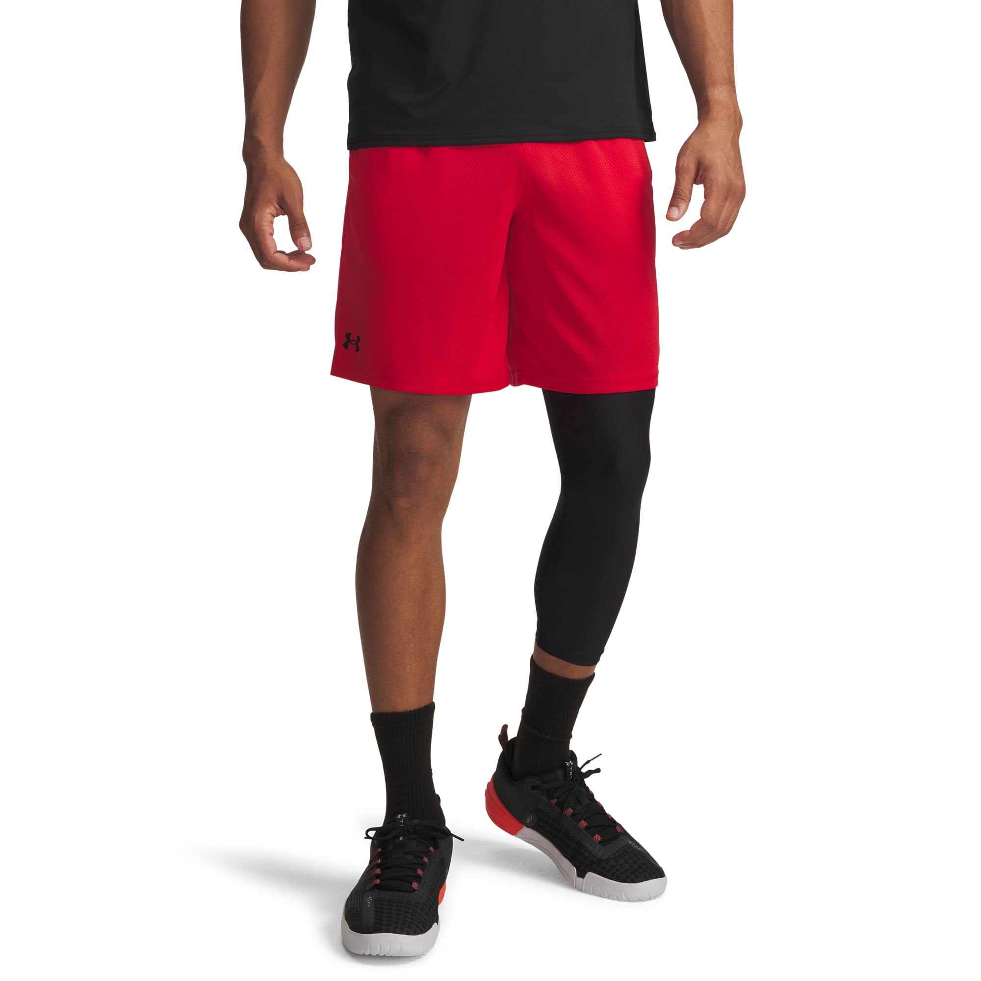 Shorts de Treino Under Armour Tech Mesh Masculino Vermelho 4