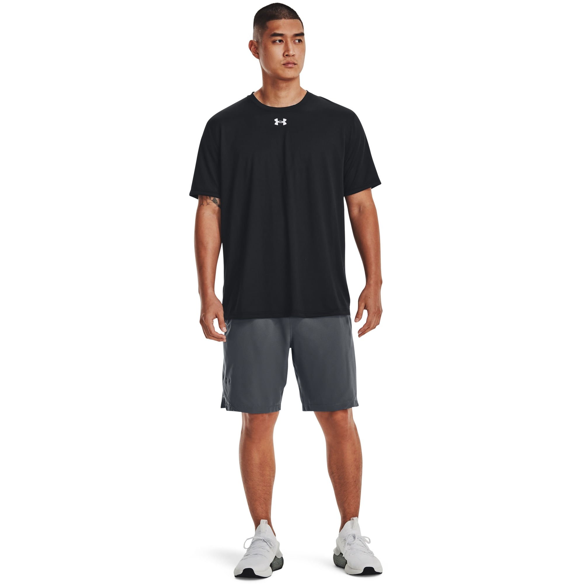 Camiseta de Treino Under Armour Team Tech Masculina Preto 3