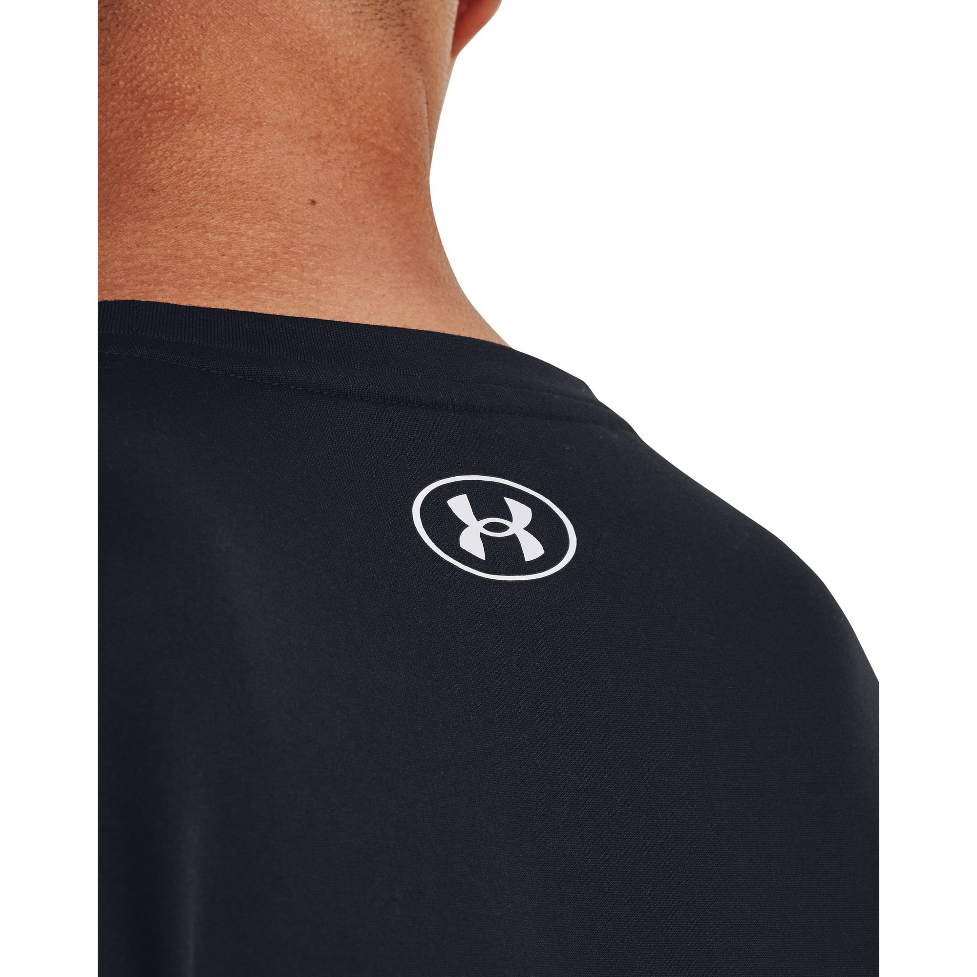 Camiseta de Treino Under Armour Team Tech Masculina Preto 4