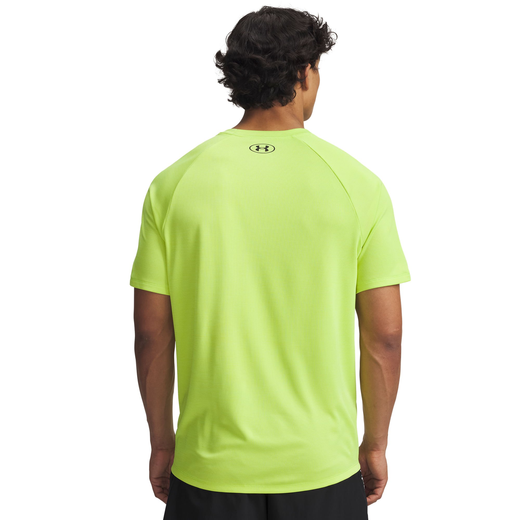 Camiseta de Treino Under Armour Tech Textured Masculino Verde 4