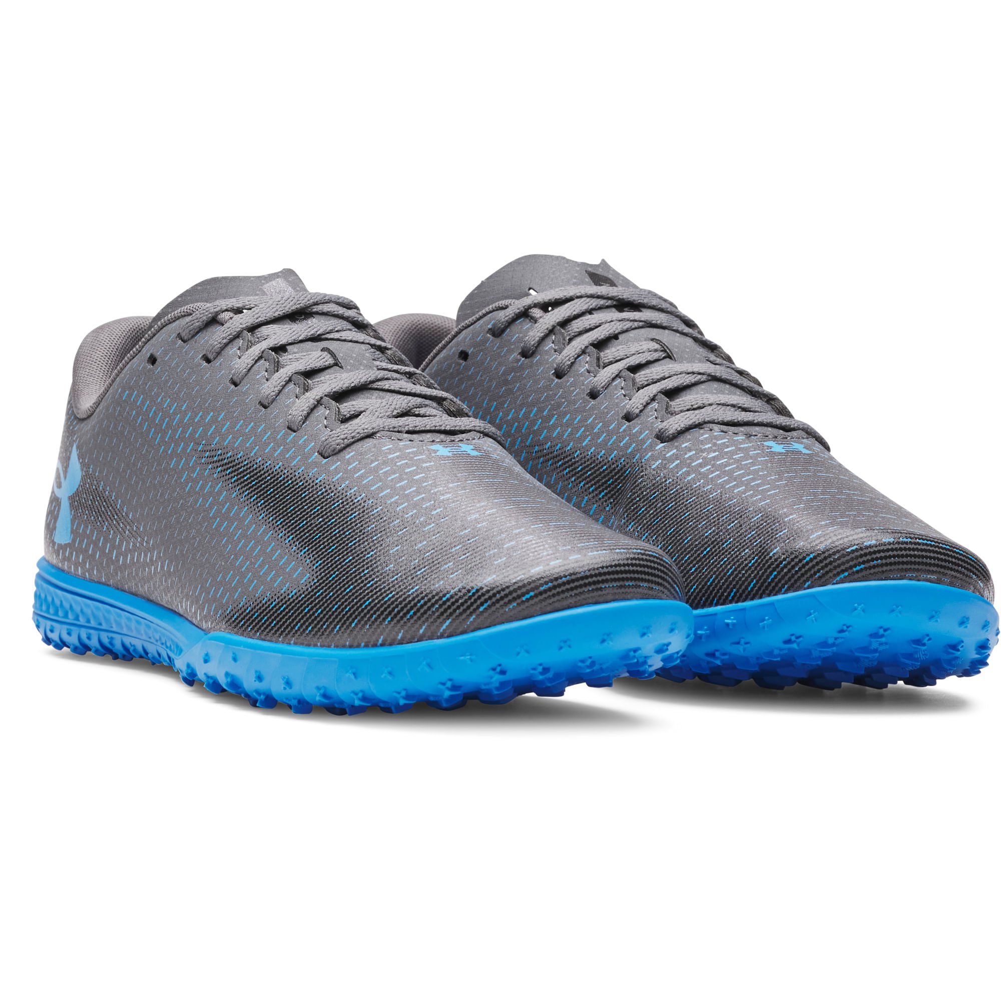 Chuteira de Futebol Under Armour Shadow Select 3 Cinza 2