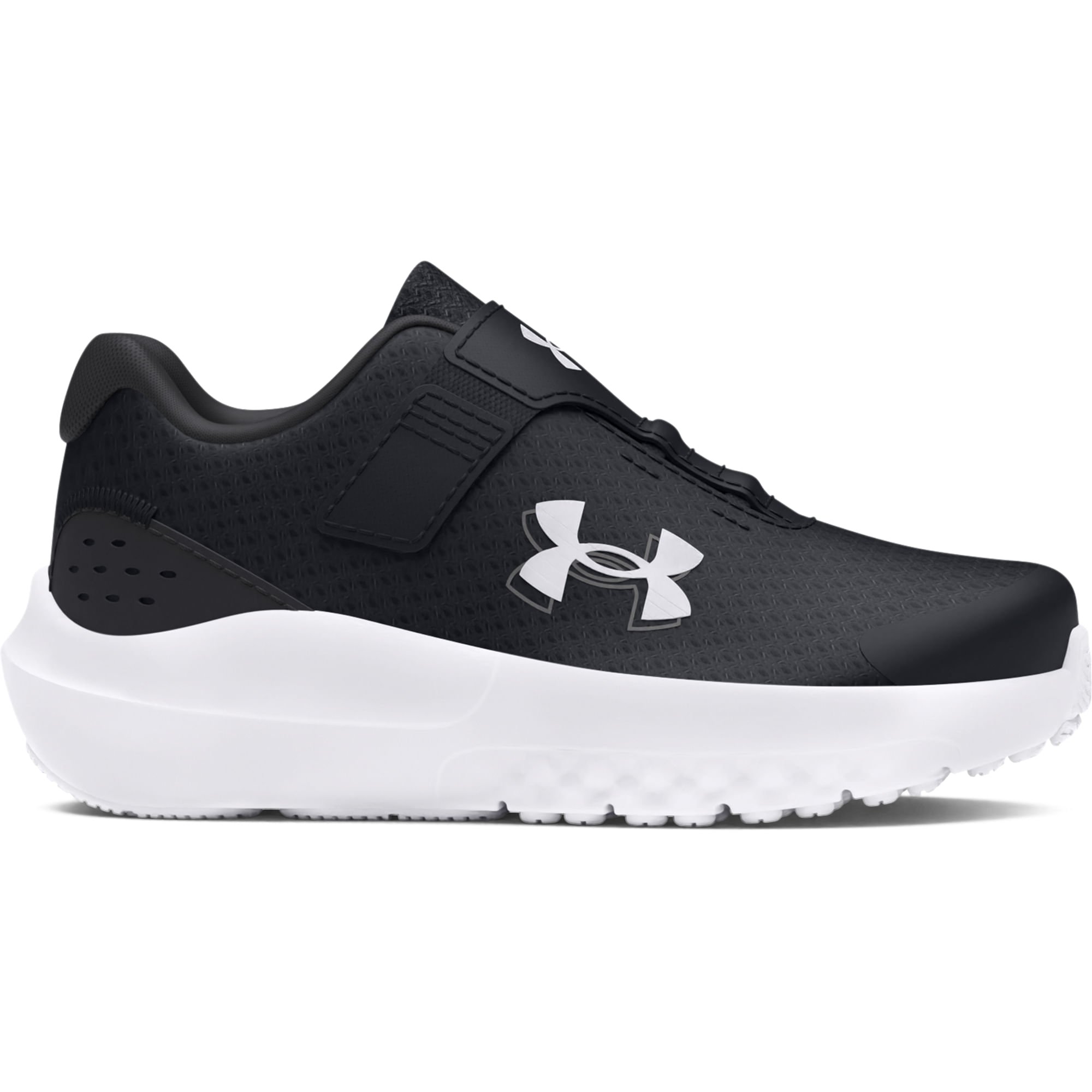 Tênis de Corrida Under Armour Surge 4 Infantil Preto 5
