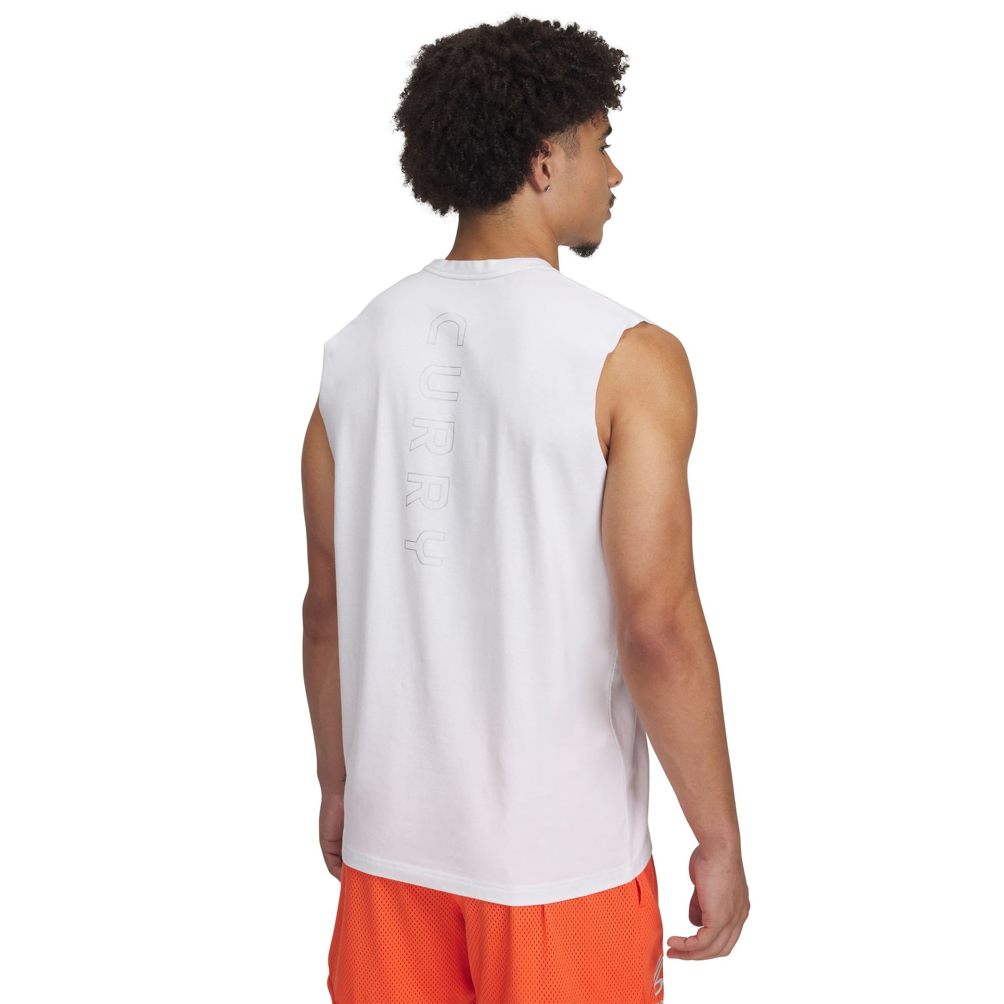 Regata de Basquete Under Armour Curry Tee Branco 2