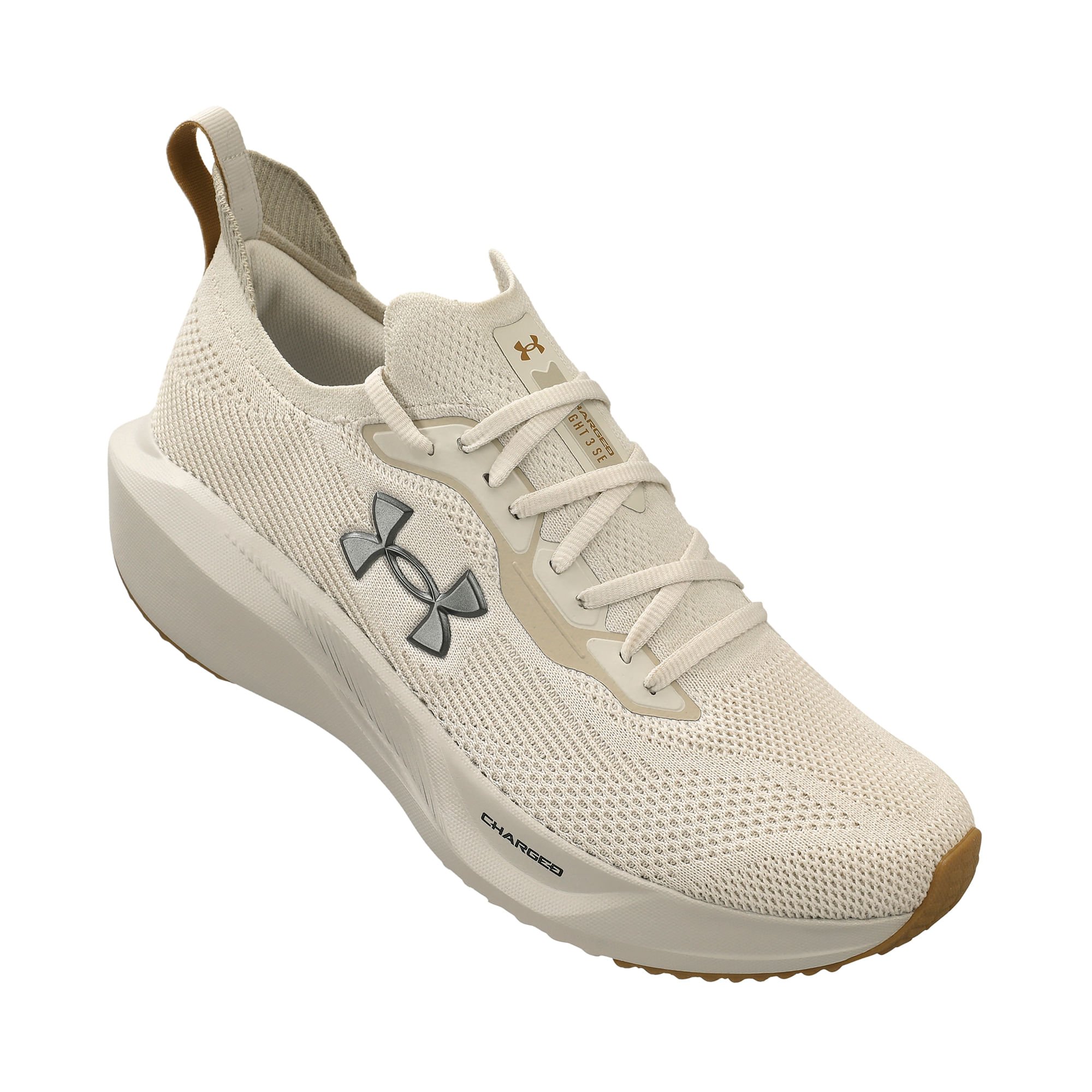 Tênis de Corrida Under Armour Charged Slight 3 SE Bege 6