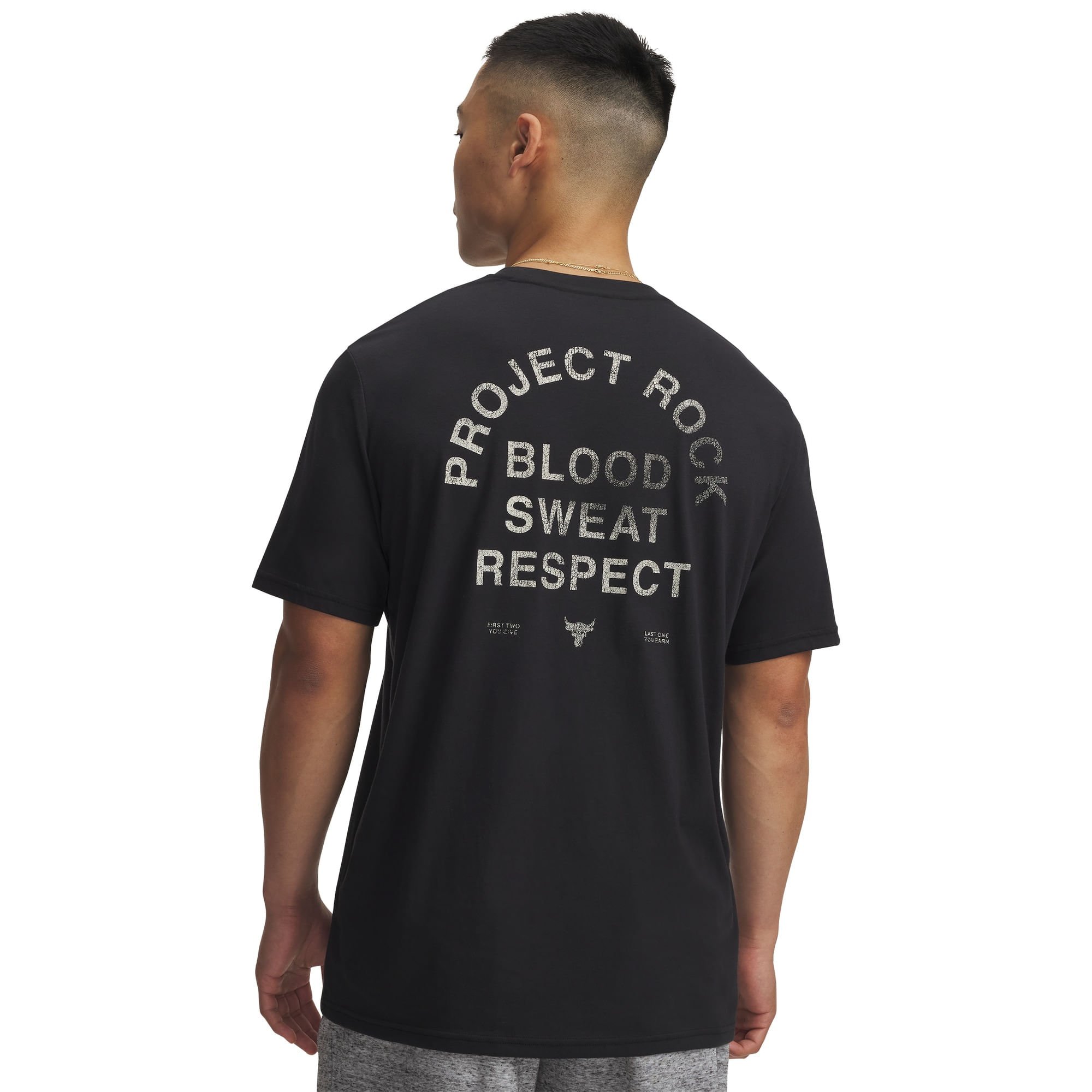 Camiseta Sportstyle Under Armour Project Rock 6 Preto 2