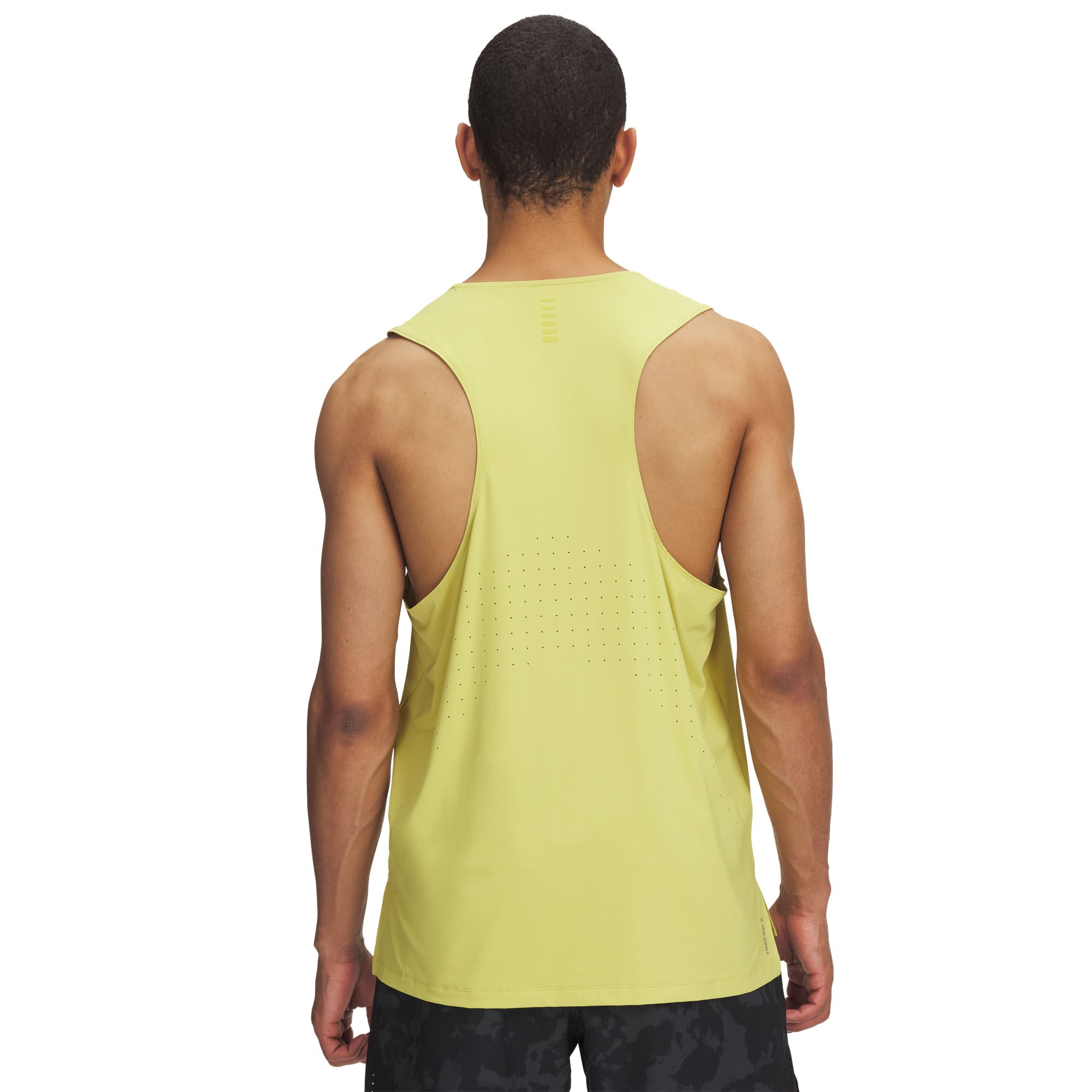 Regata de Corrida Under Armour Launch Elite Singlet Amarelo 2