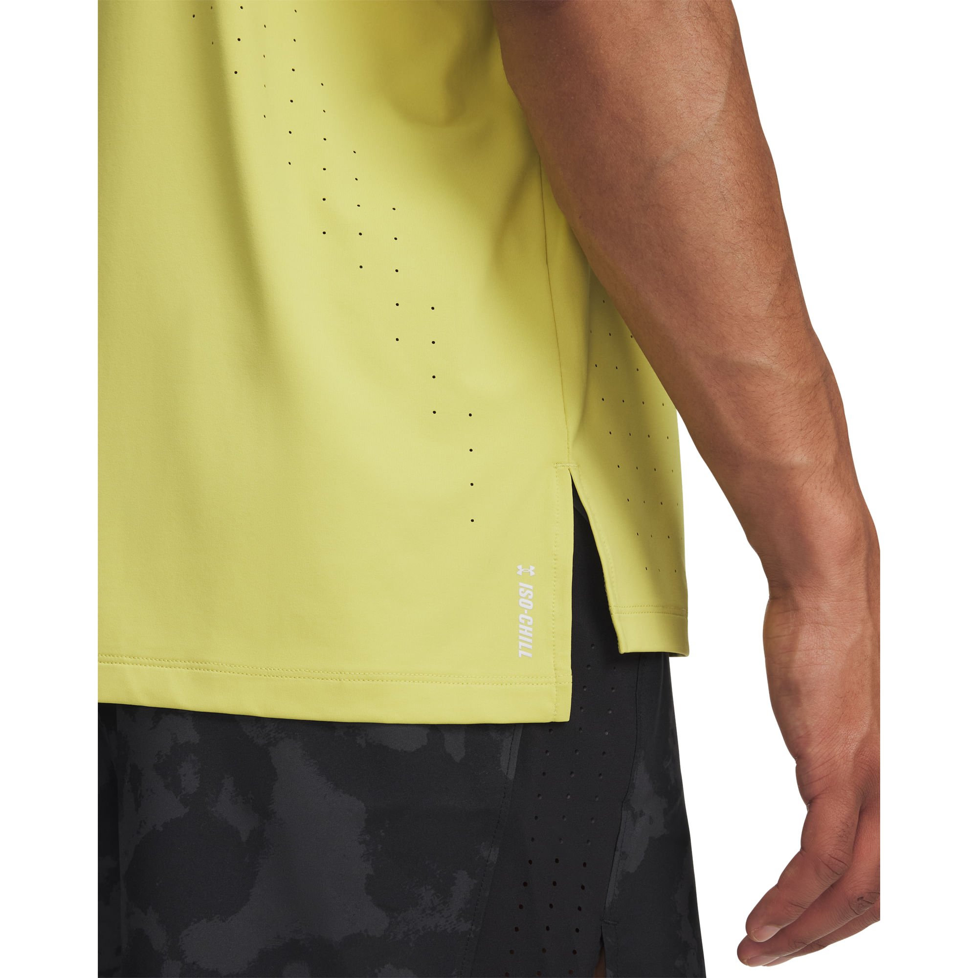 Regata de Corrida Under Armour Launch Elite Singlet Amarelo 3