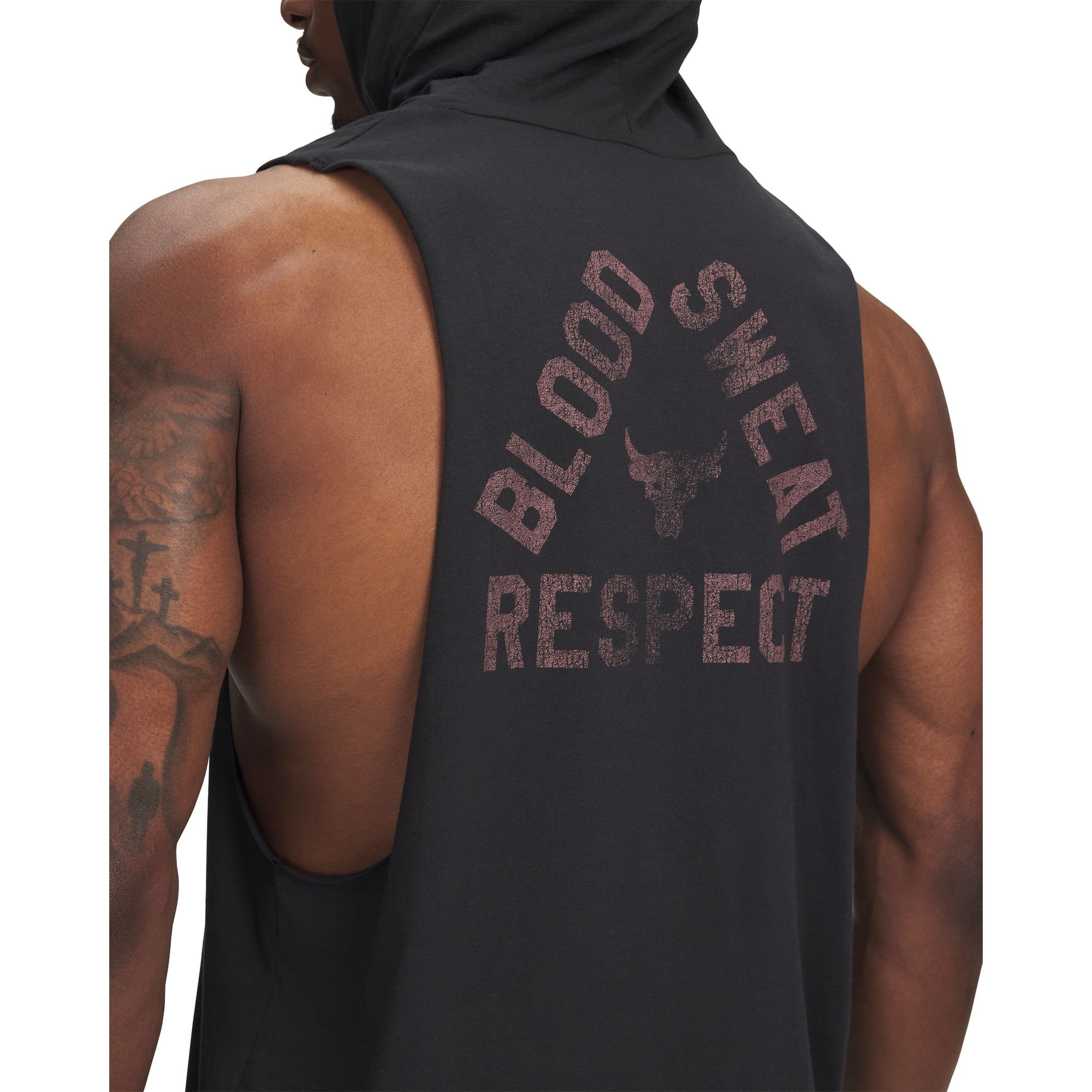 Camiseta Sportstyle Under Armour Project Rock Payoff Preto 3