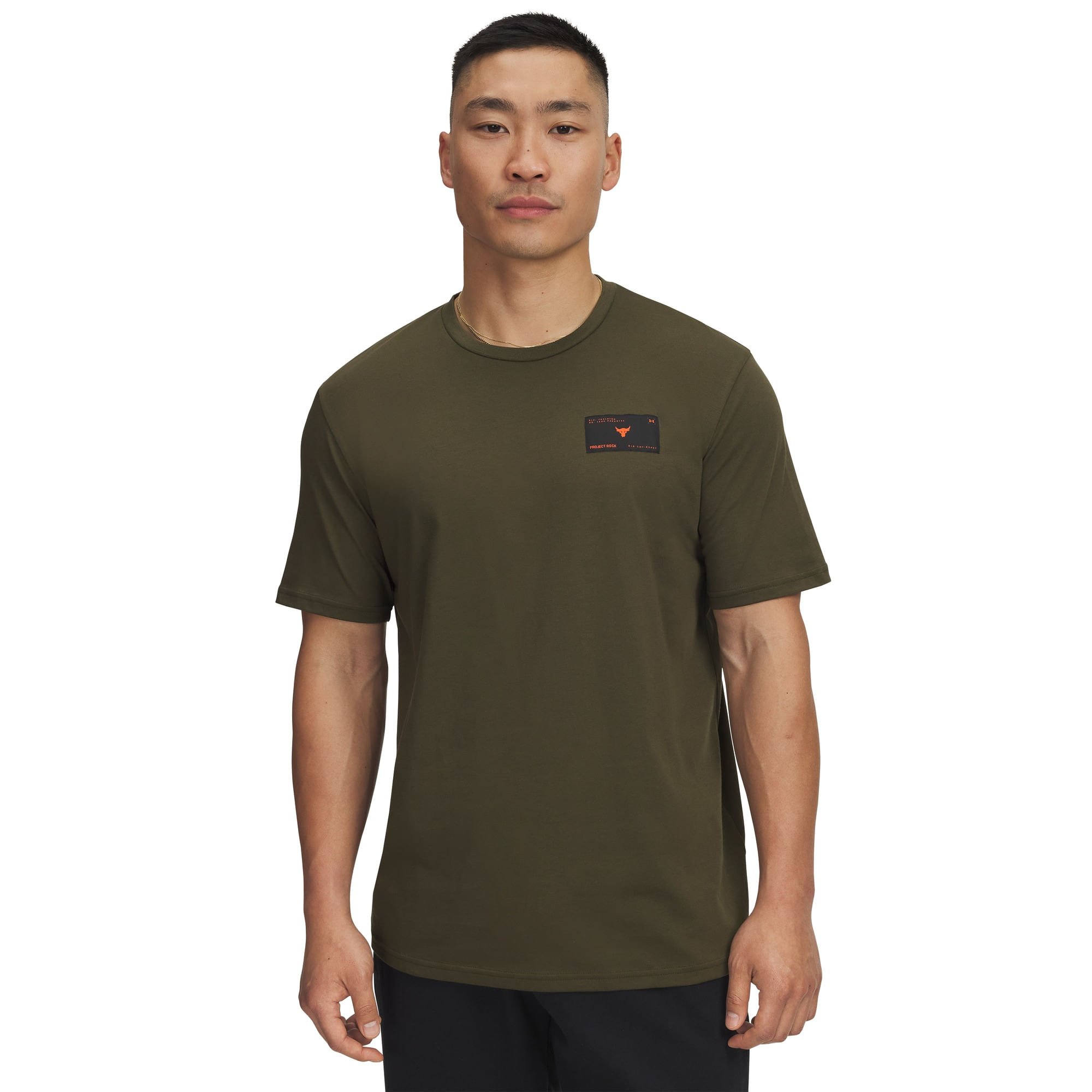 Camiseta Sportstyle Under Armour Project Rock 6 Verde 1