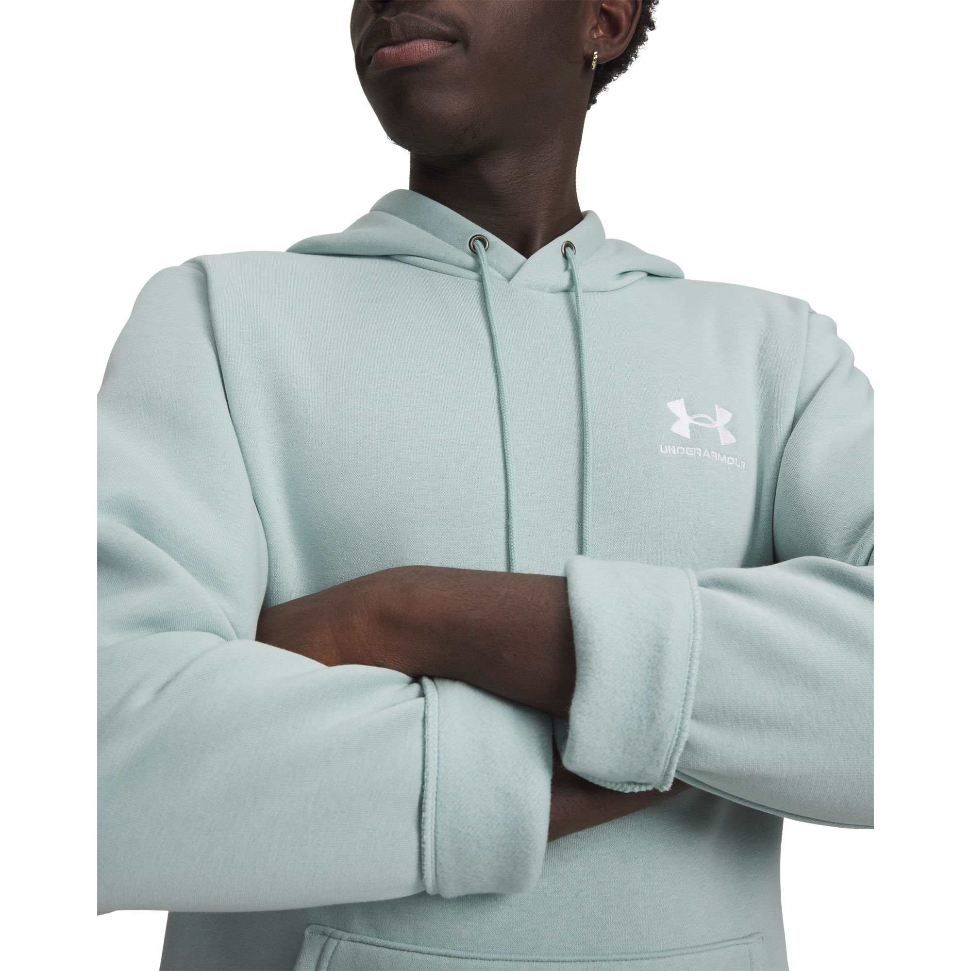 Moletom Sportstyle Under Armour Essential Fleece Azul 3