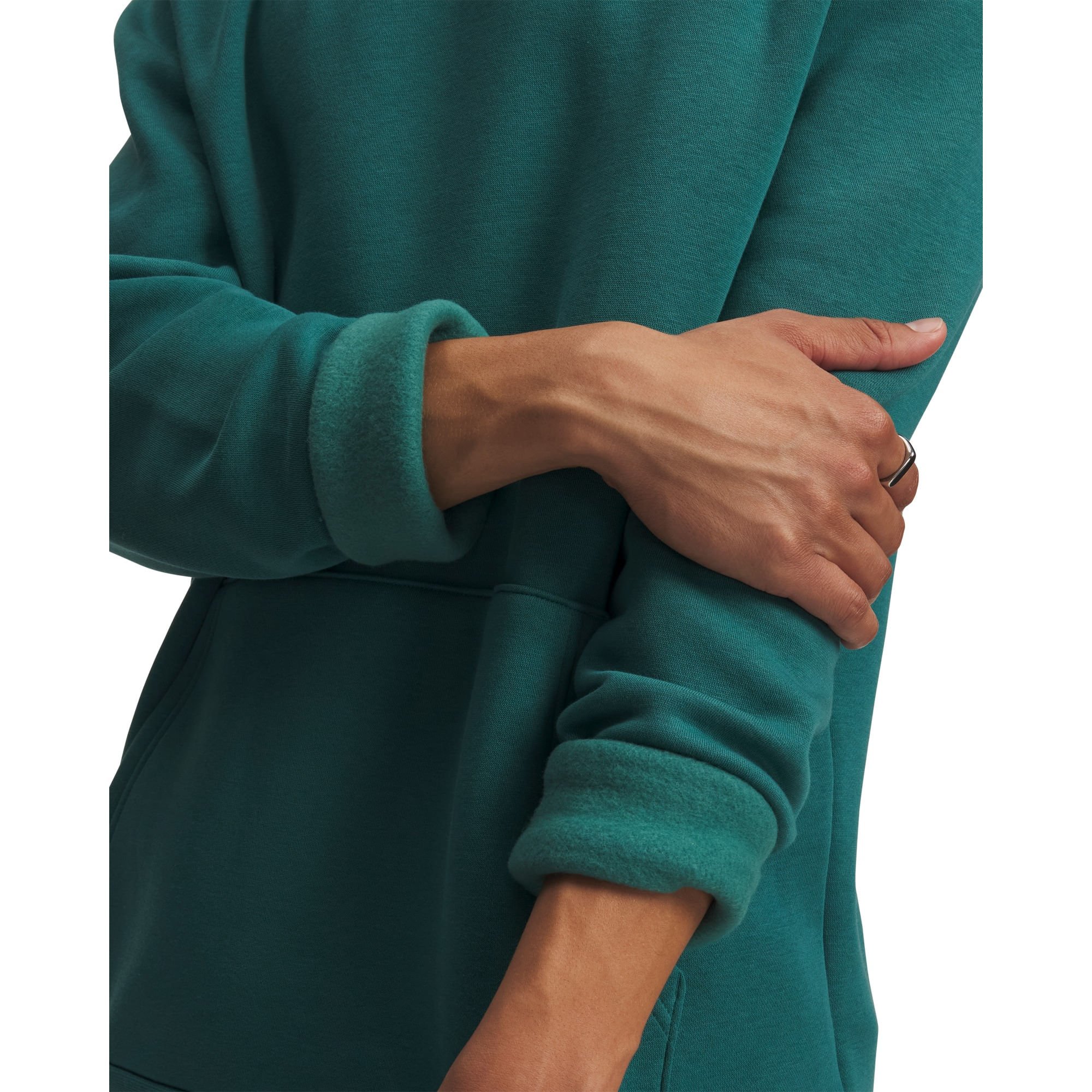 Moletom Sportstyle Under Armour Essential Fleece Verde 3