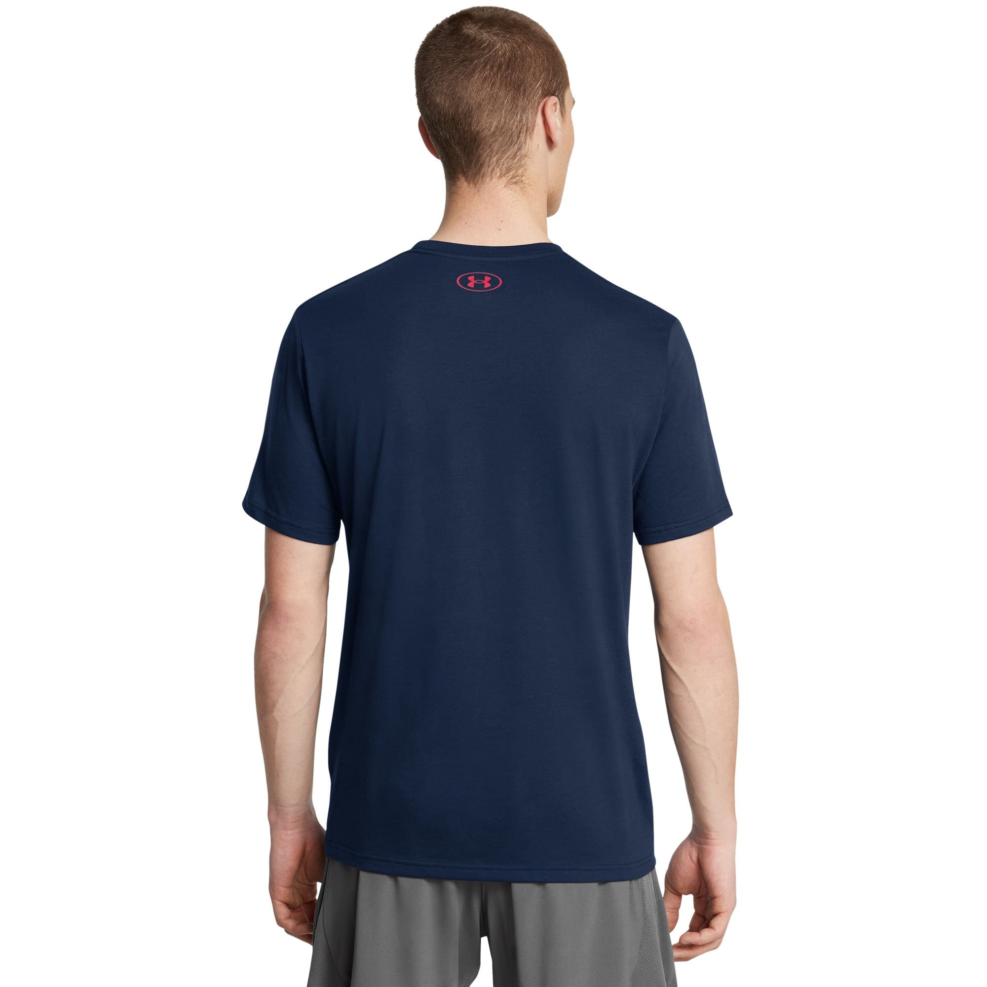 Camiseta Sportstyle Under Armour Boxed Sports Azul Marinho 2