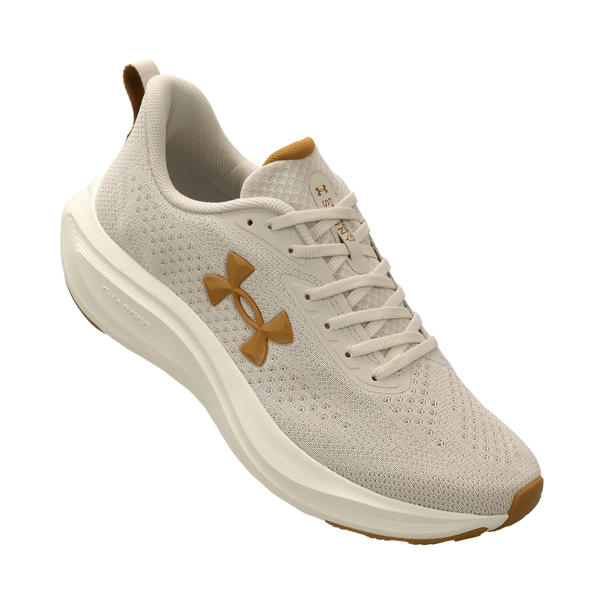 Tênis de Corrida Under Armour Charged Sunny Branco 4