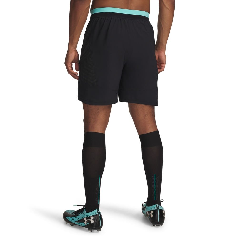 Shorts de Futebol Under Armour Mansory Challenger Masculino Preto 3