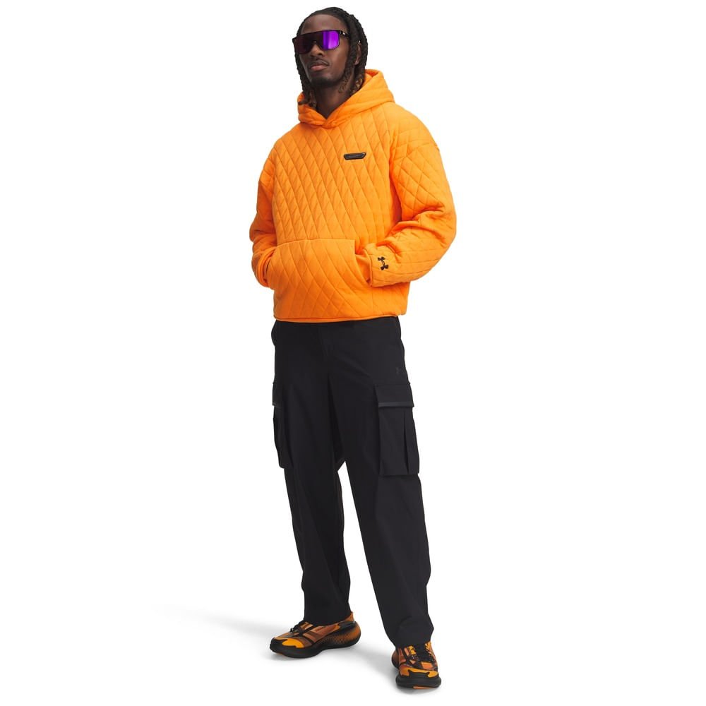 Moletom Sportstyle Under Armour Mansory Masculino Laranja 3