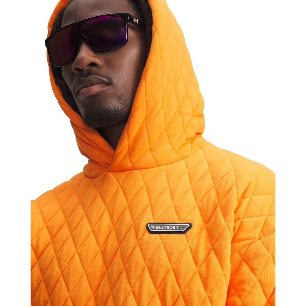 Moletom Sportstyle Under Armour Mansory Masculino Laranja 4
