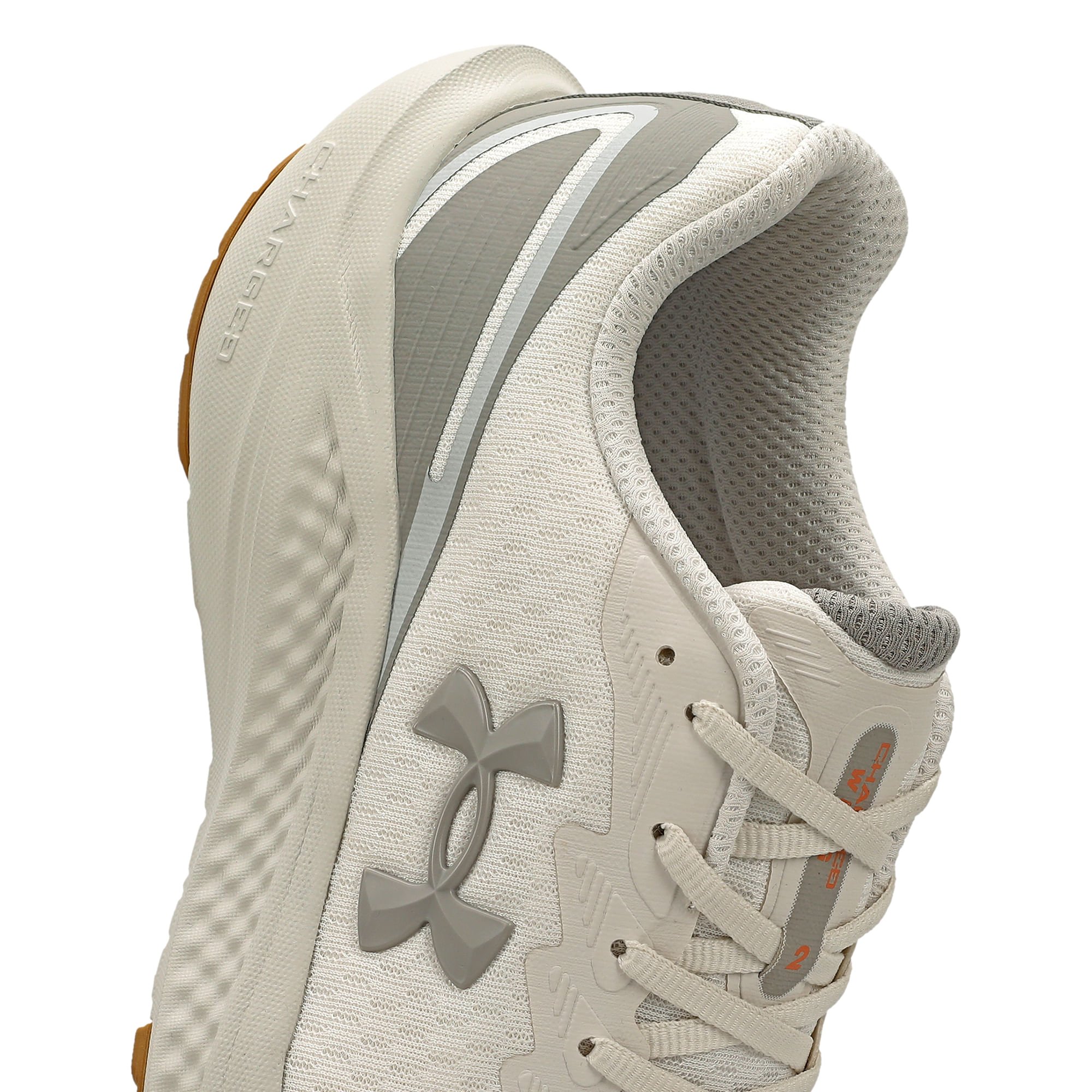 Tênis de Corrida Under Armour Charged Wing 2 Branco 8