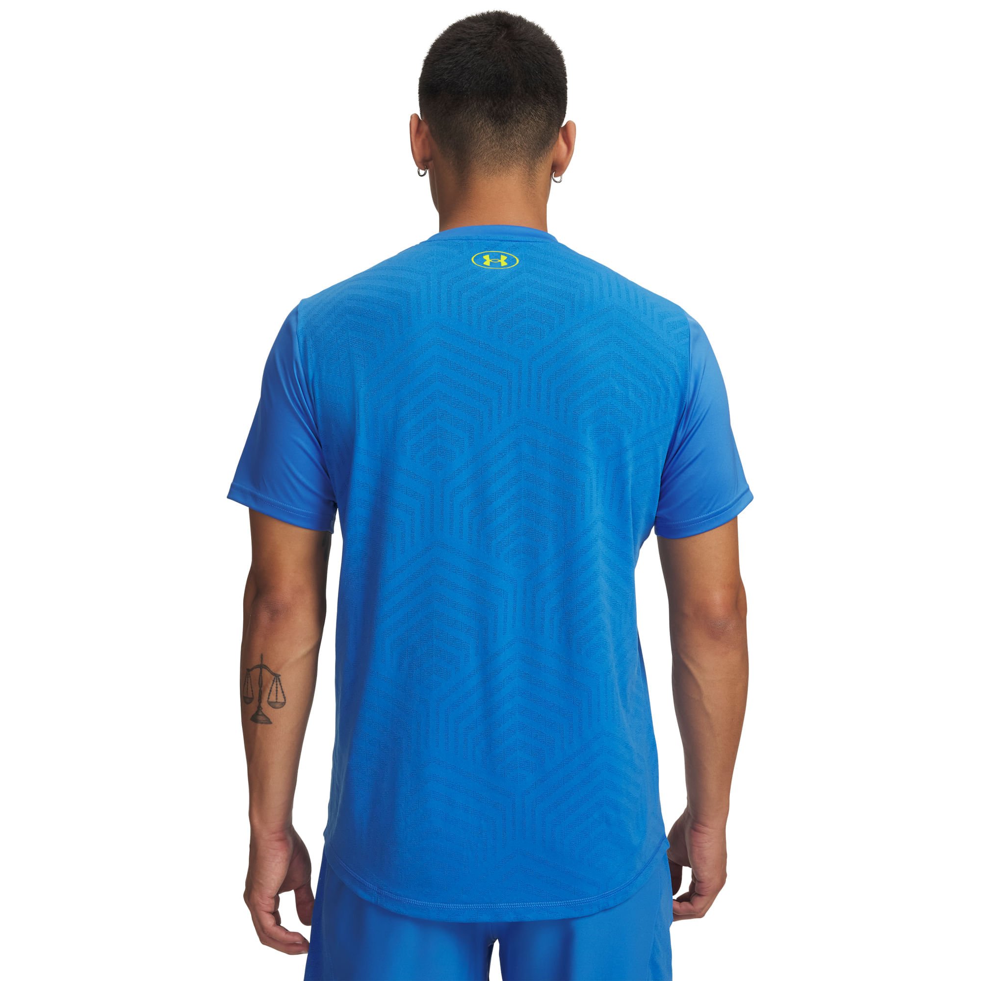 Camiseta de Futebol Under Armour Challenger Pro Azul 2