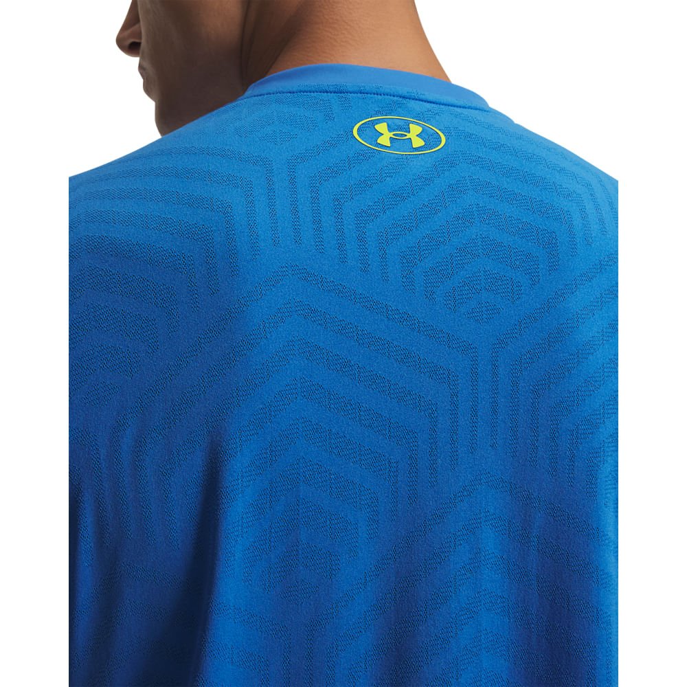 Camiseta de Futebol Under Armour Challenger Pro Azul 3