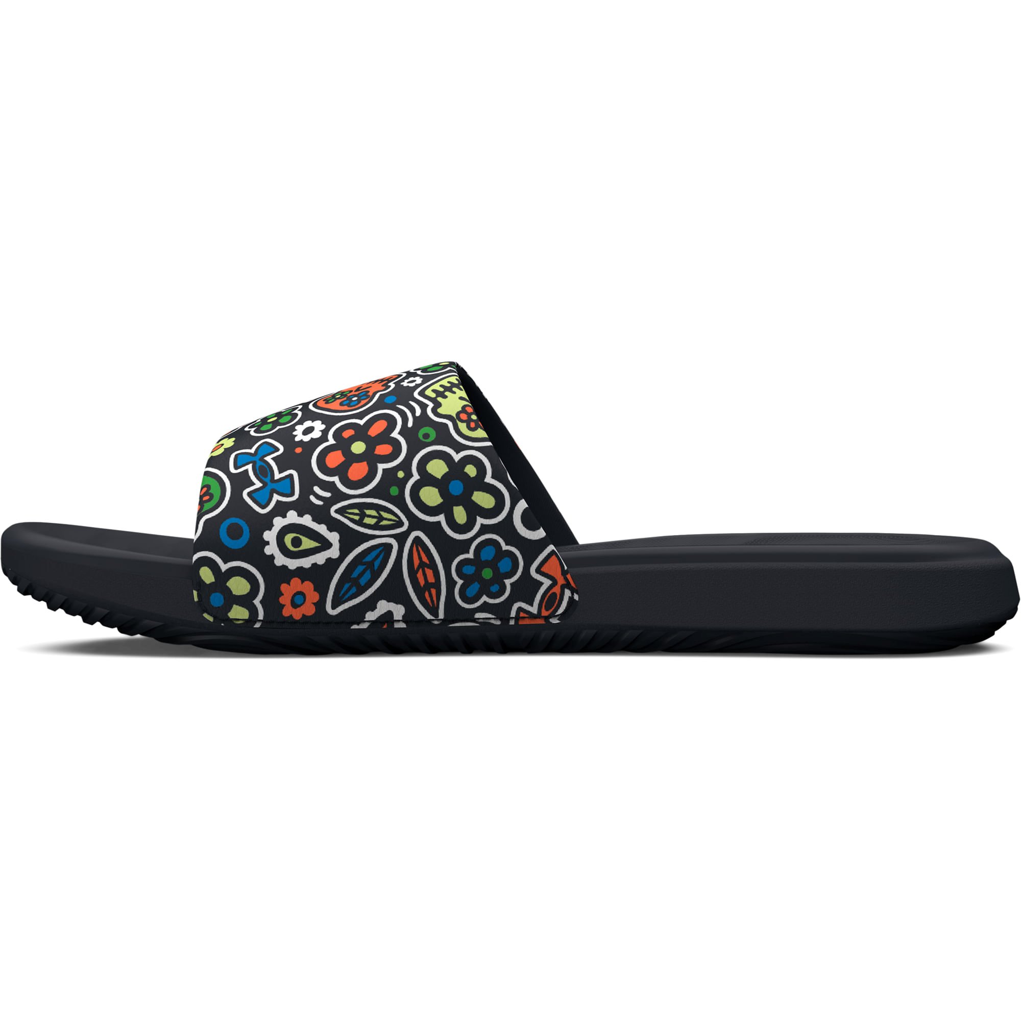 Chinelo Sporstyle Under Armour Ansa Day Of The Dead Preto 2