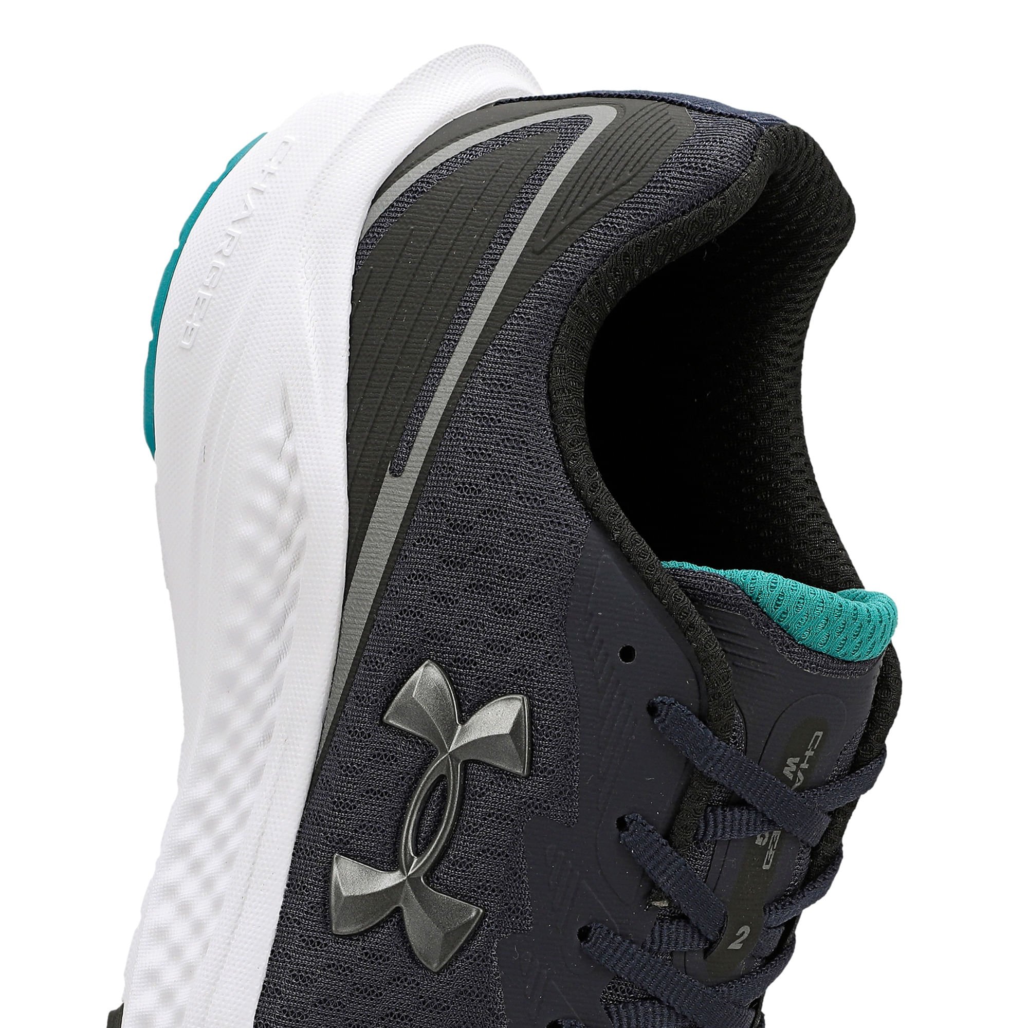 Tênis de Corrida Under Armour Charged Wing 2 Azul Marinho 8