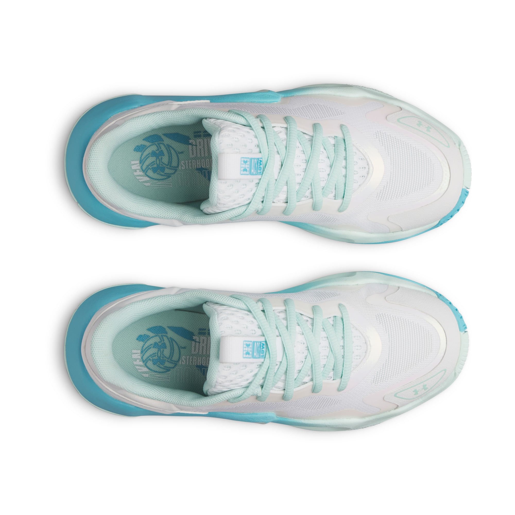 Tênis  de Vôlei Under Armour Ace Low 2 Branco 4