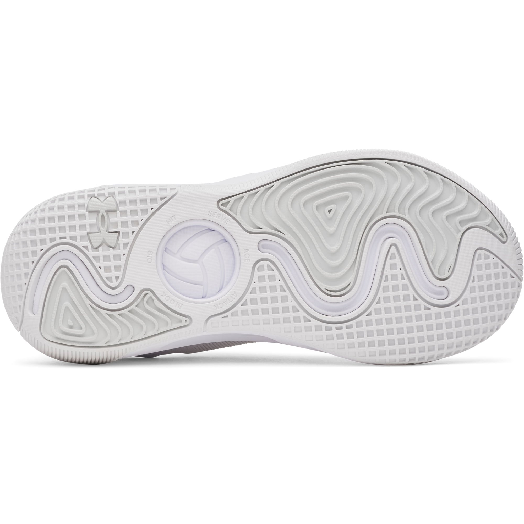 Tênis  de Vôlei Under Armour Ace Low 2 Branco 5