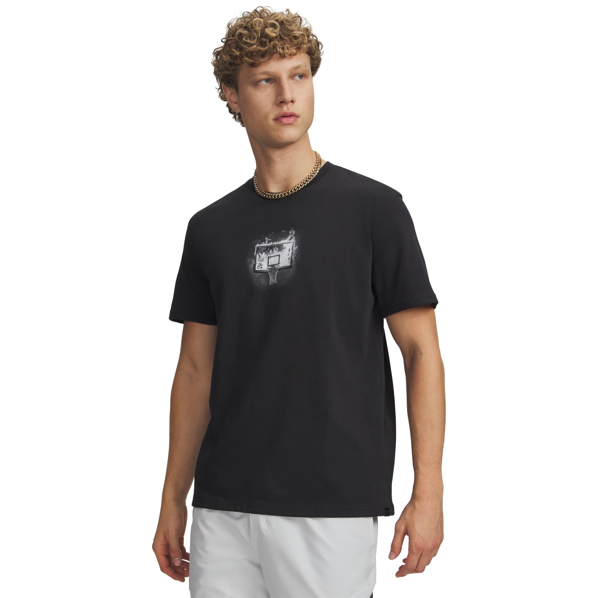 Camiseta de Basquete Under Armour Curry Let Him