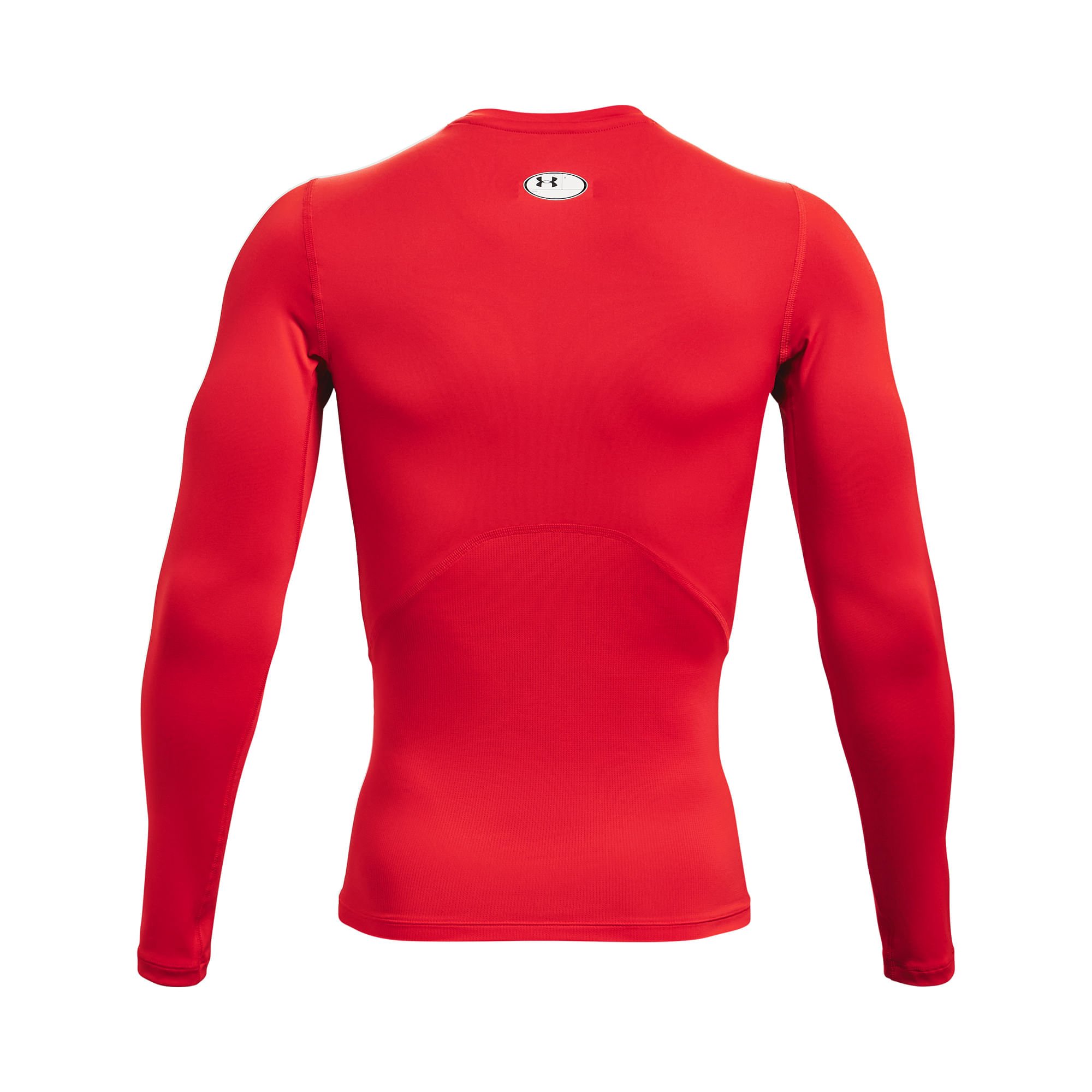 Camiseta Compressão de Treino Under Armour HeatGear Vermelho 6