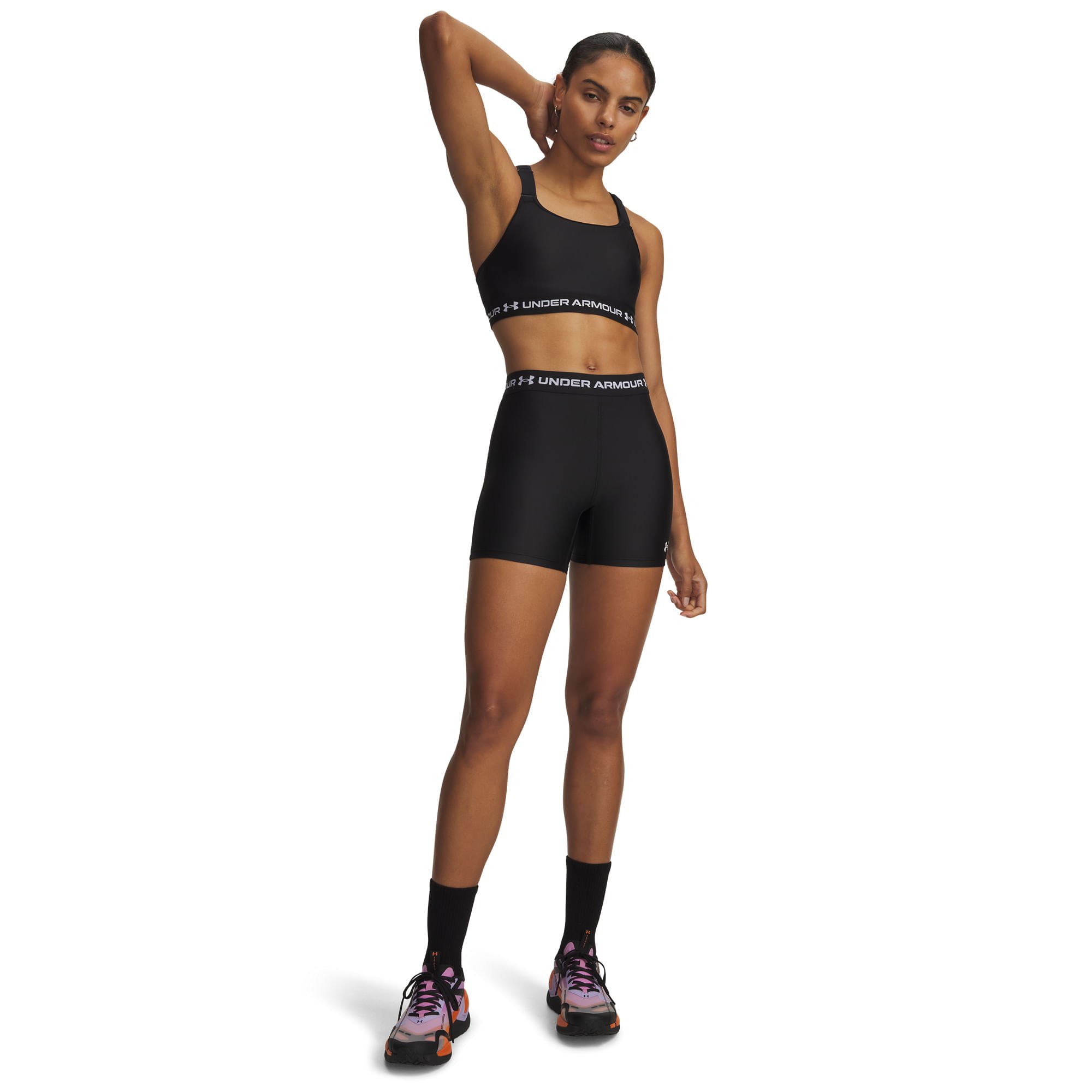 Shorts de Treino HeatGear Middy Preto 3