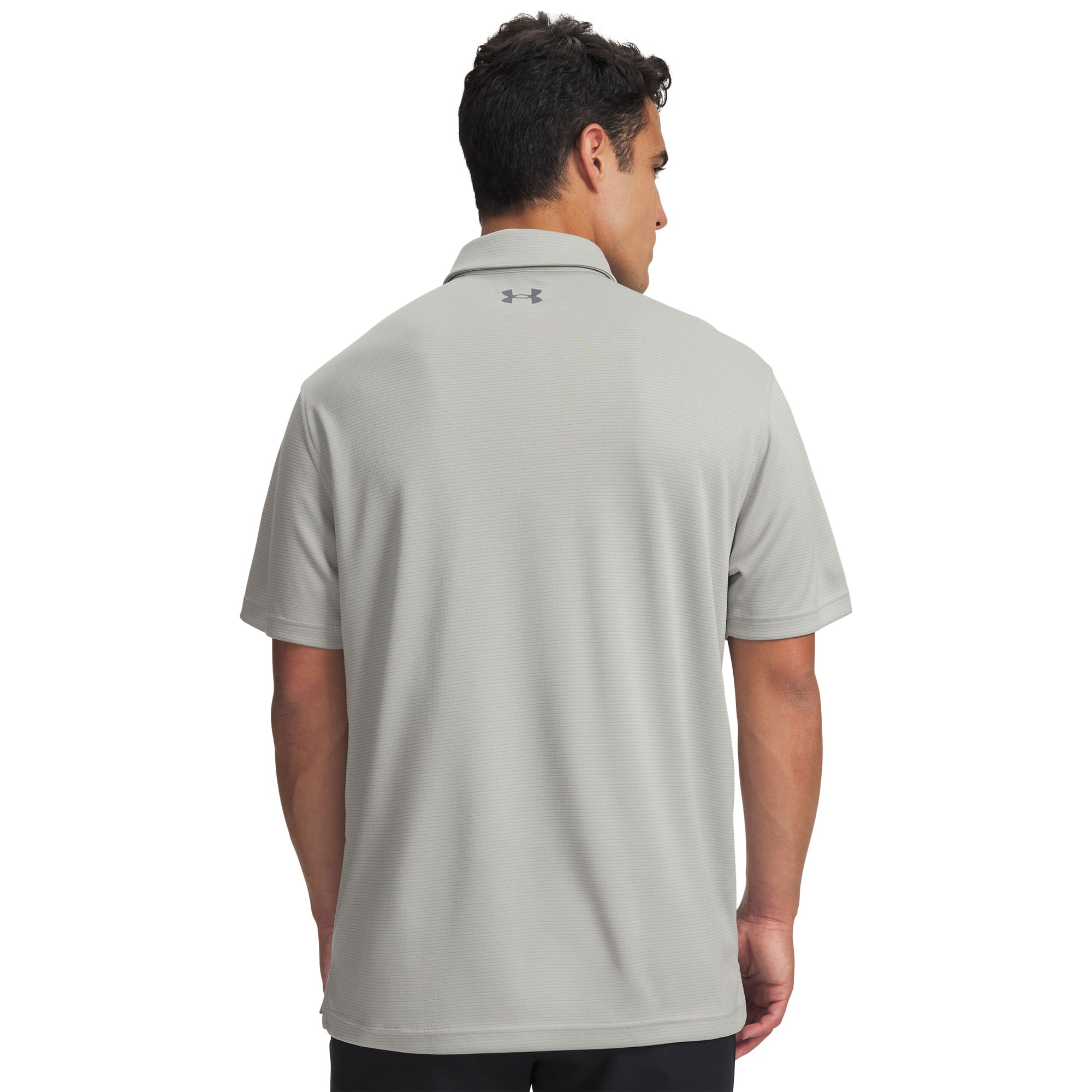 Camiseta Polo de Golf Under Armour Tech Cinza 2