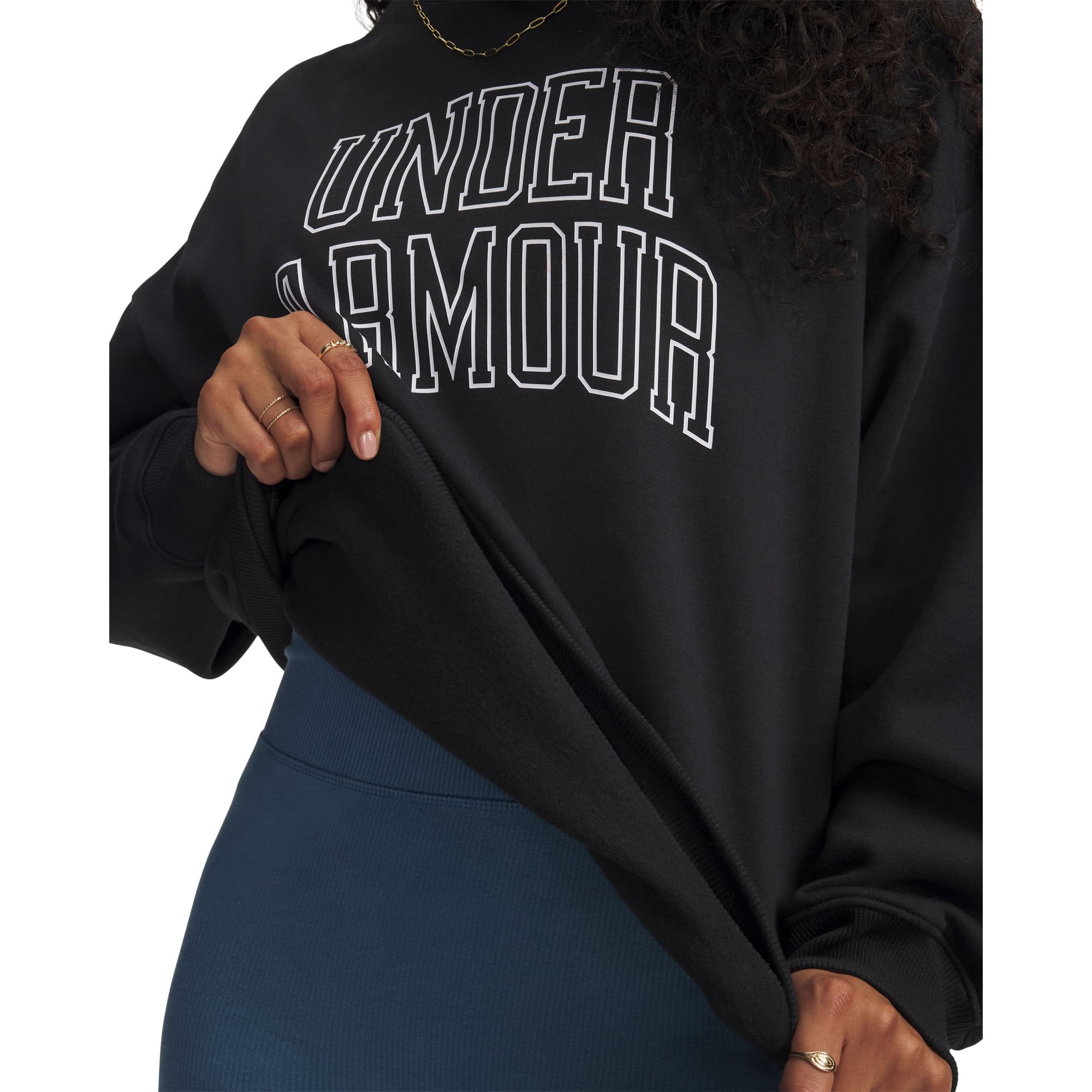 Moletom Sporstyle Under Armour Varsity Preto 3