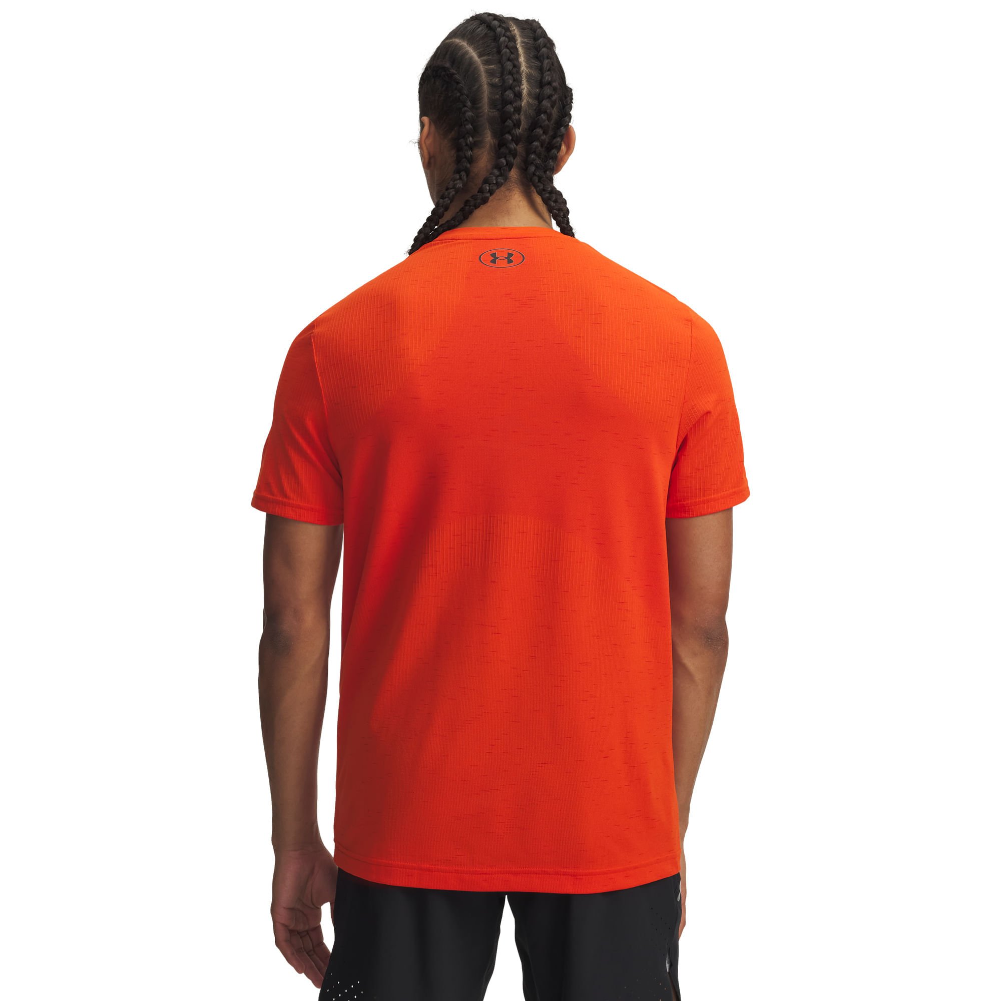 Camiseta de Treino Under Armour Vanish Seamless Masculina Laranja 2