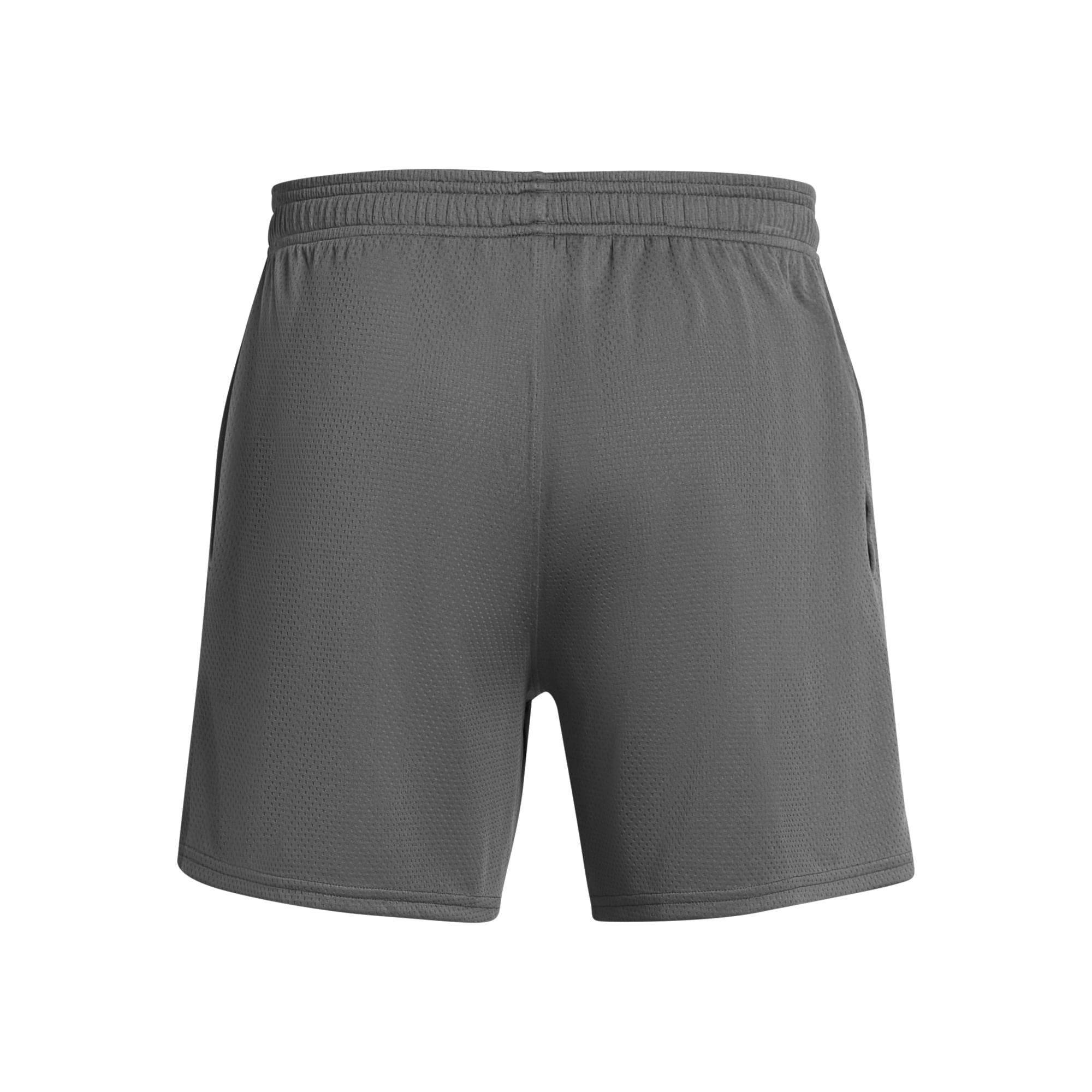 Shorts de Treino Under Armour Tech Mesh Cinza 6