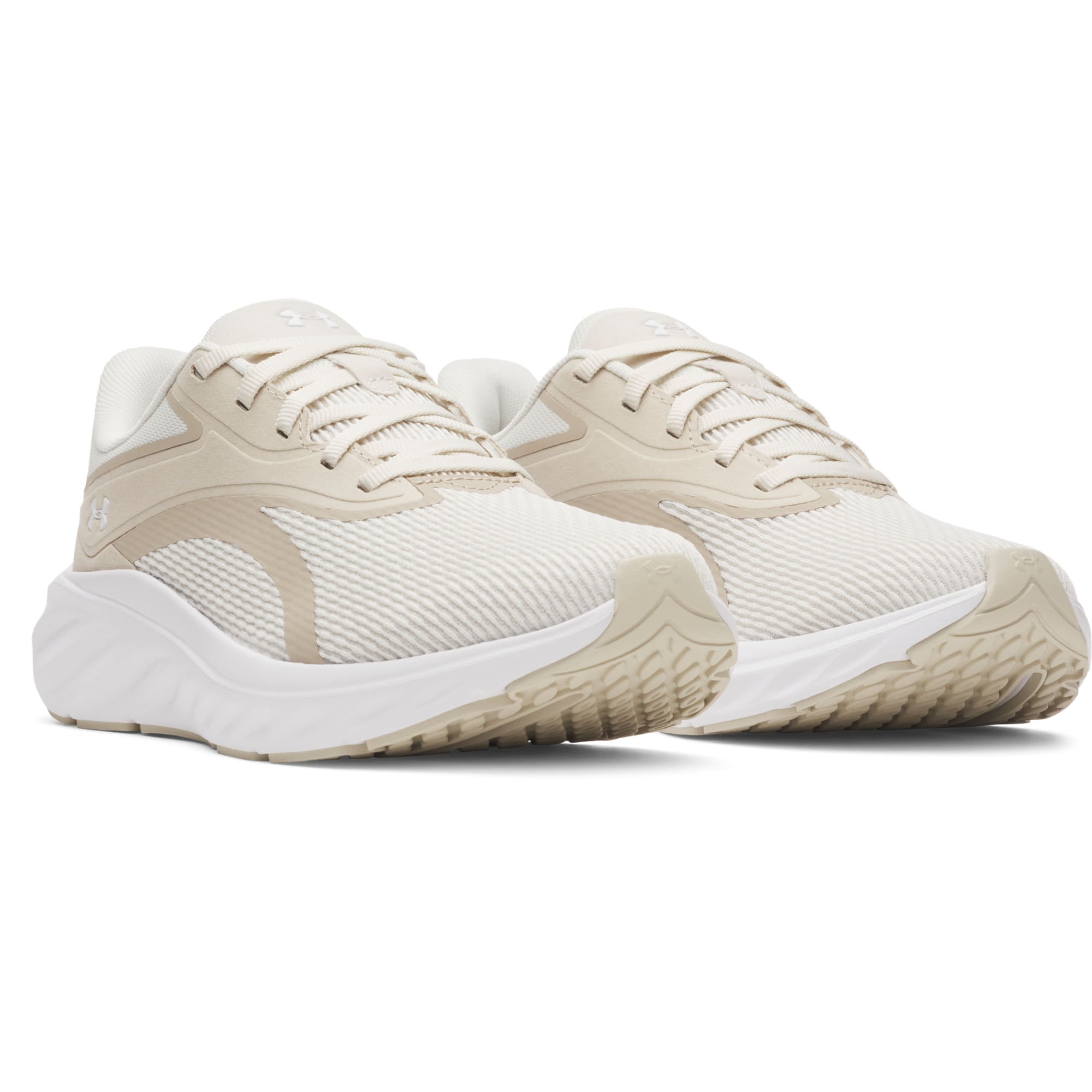 Tênis de Corrida Under Armour Ascend Bege 2