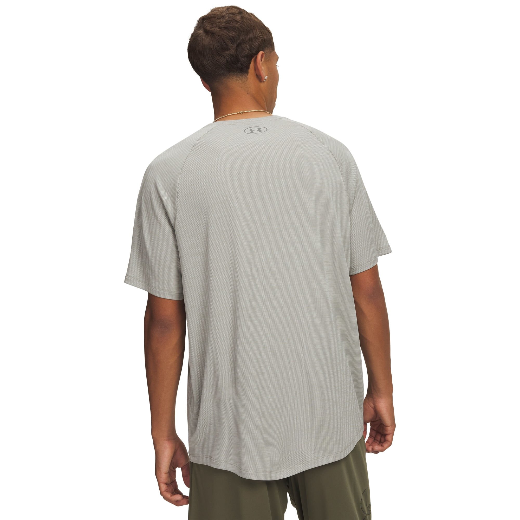 Camiseta de Treino Under Armour Tech Textured Cinza 2