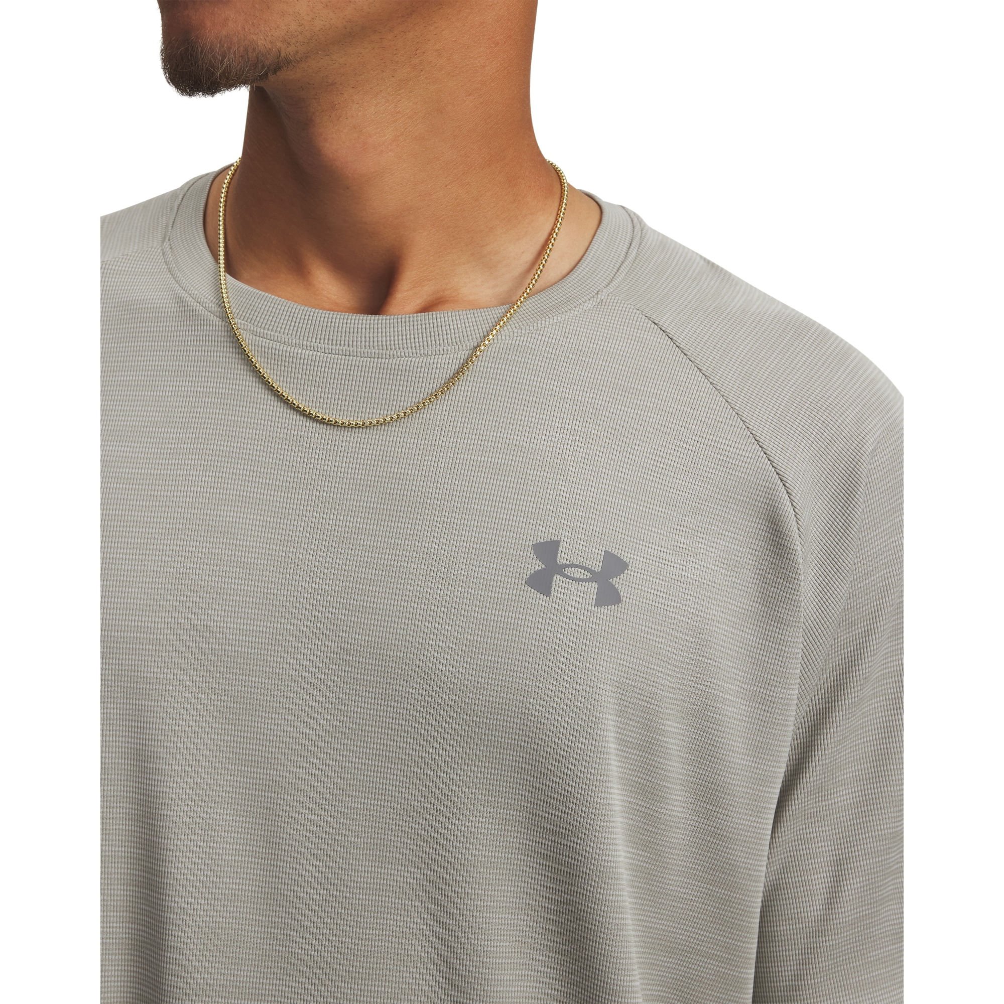 Camiseta de Treino Under Armour Tech Textured Cinza 3