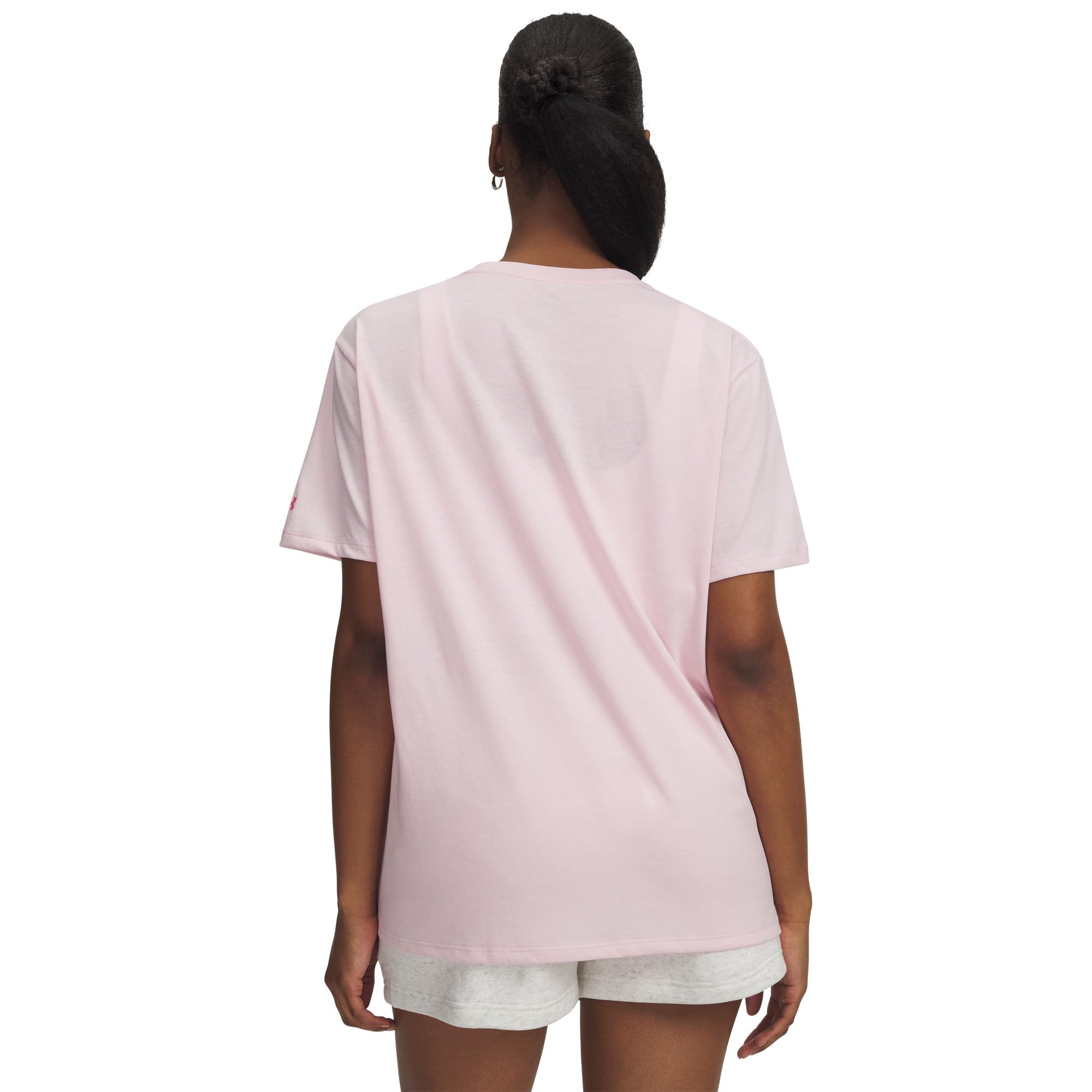 Camiseta Sportstyle Under Armour Rival Campus Rosa 2