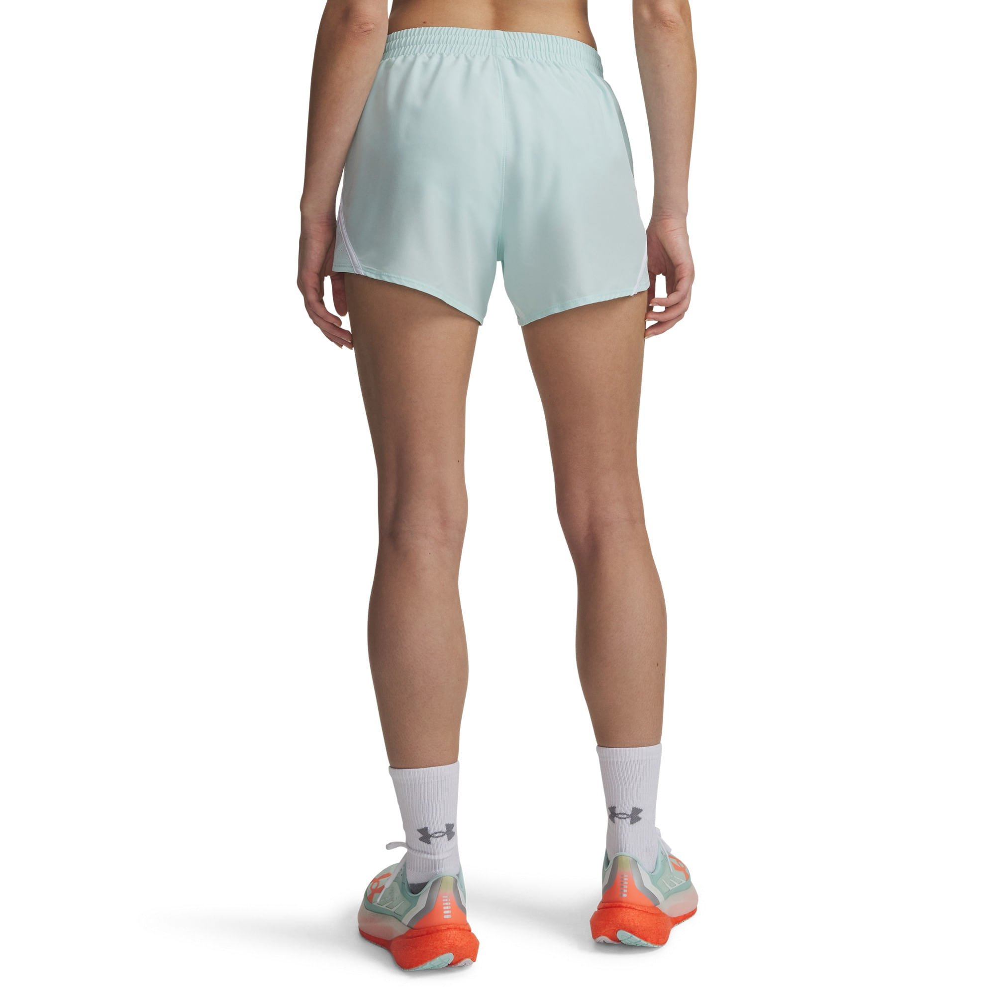 Shorts de Corrida Under Armour Fly By 3 Verde 2