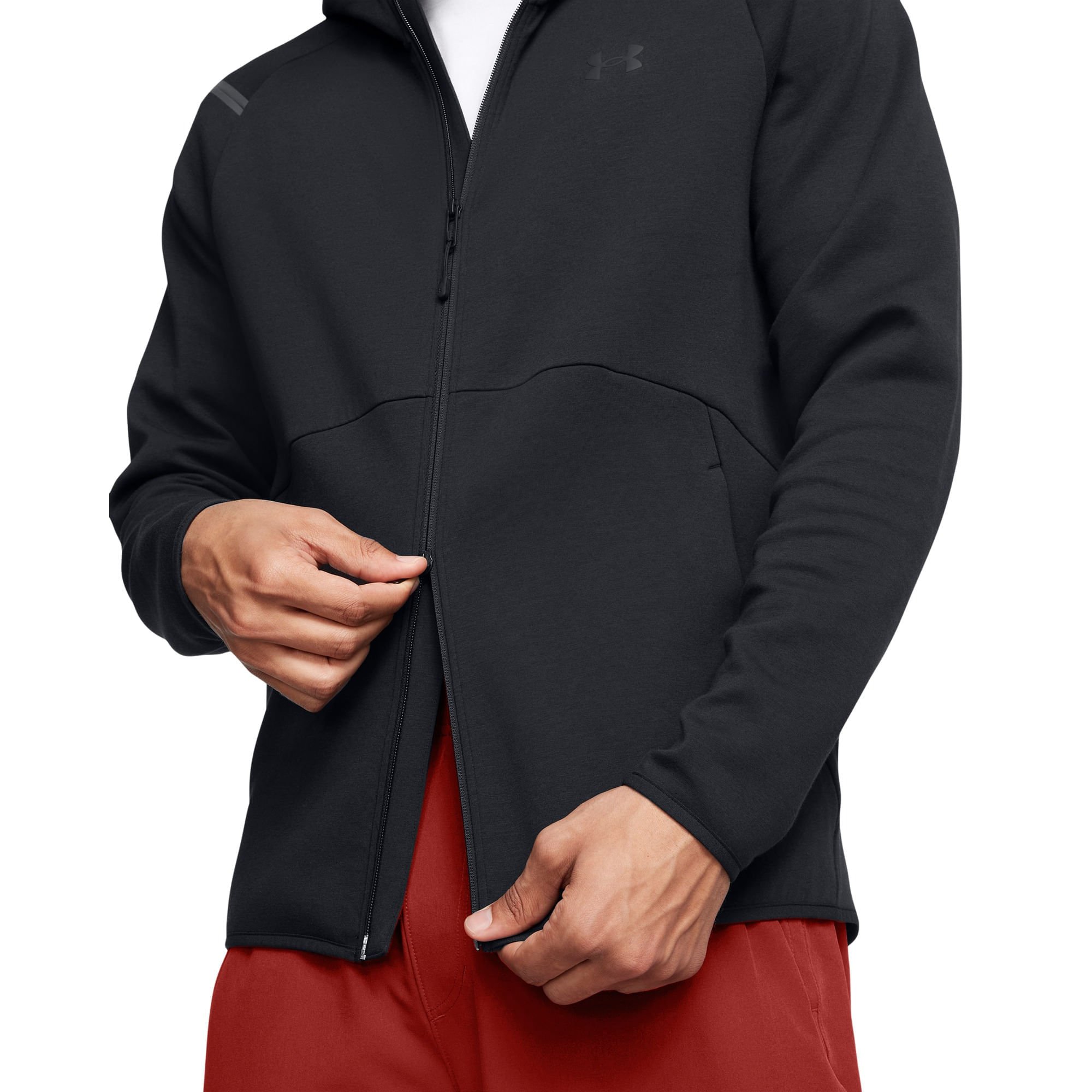 Jaqueta Sportstyle Under Armour Unstoppable Full Zip Preto 3