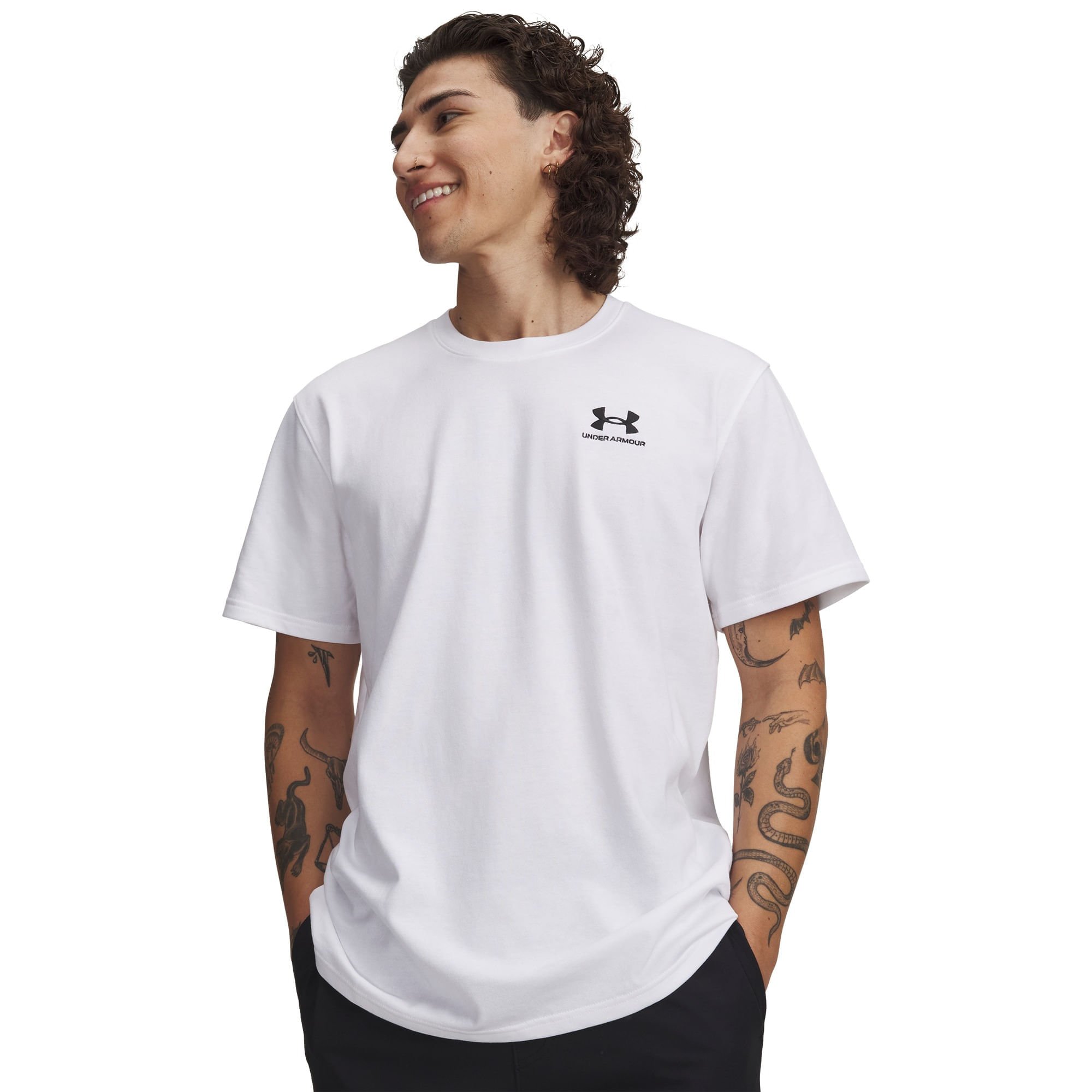 Camiseta Sportstyle Under Armour Logo Heavyweight