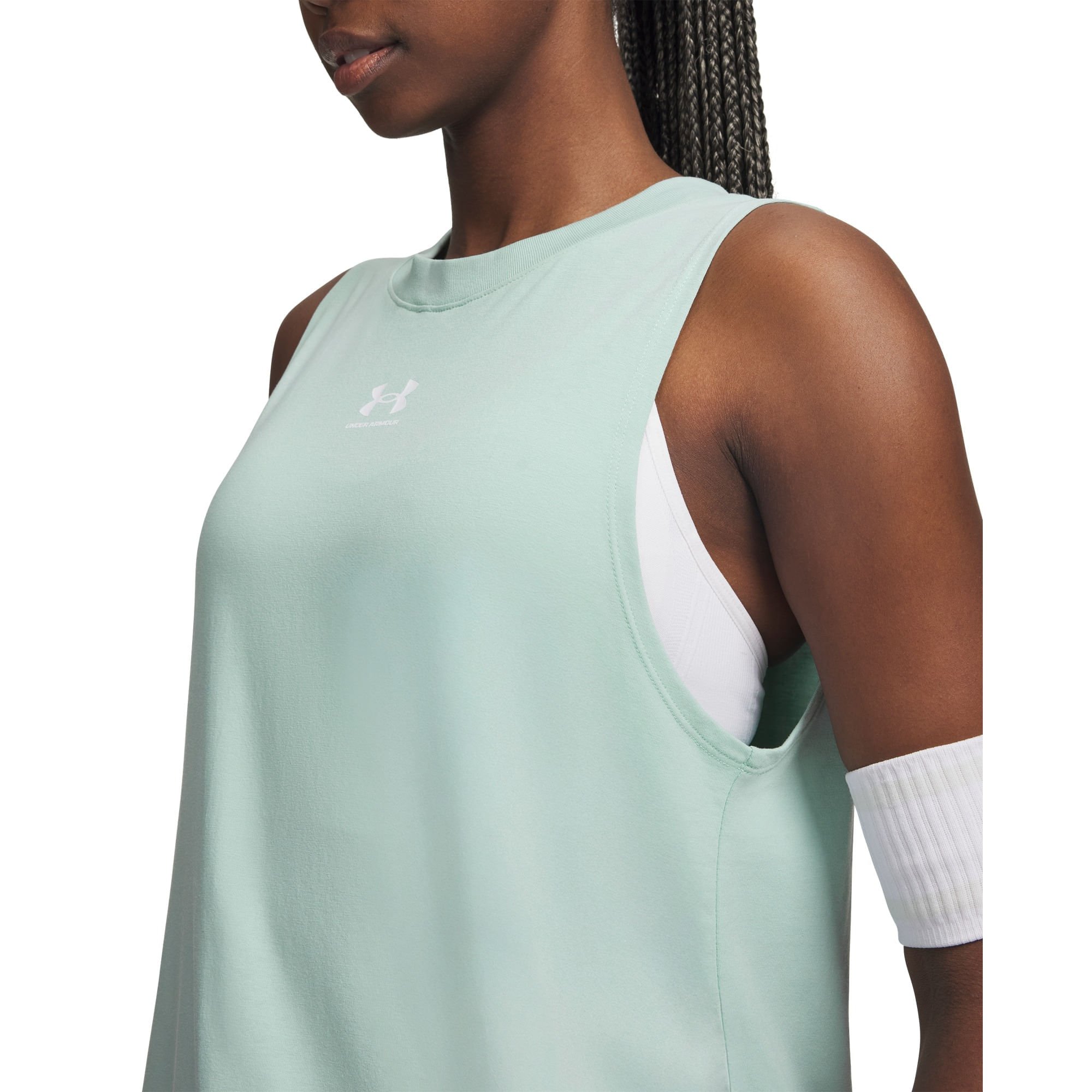 Regata de Treino Under Armour Muscle Tank Azul 3