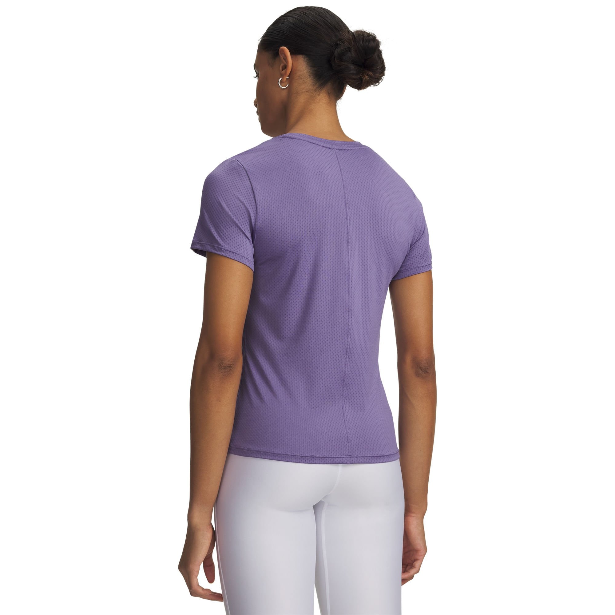 Camiseta de Treino Under Armour Tech Mesh Roxo 2